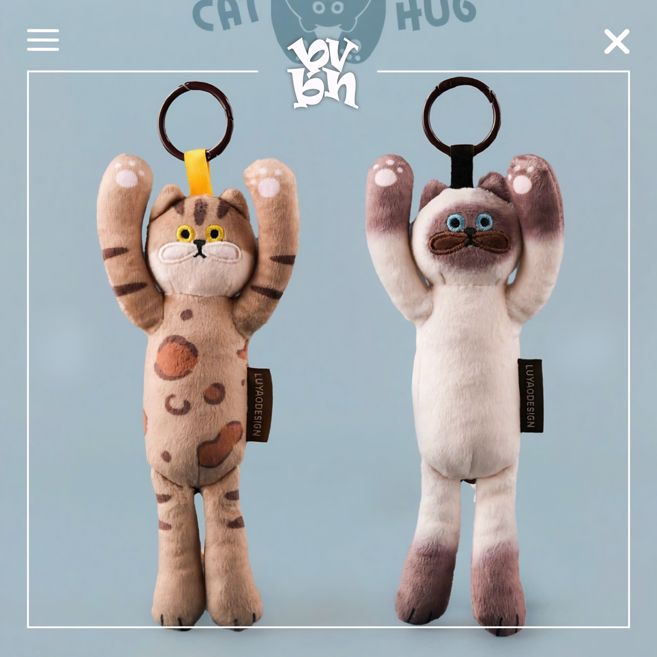 Cat's Hug Plush Doll Blind Box Series
