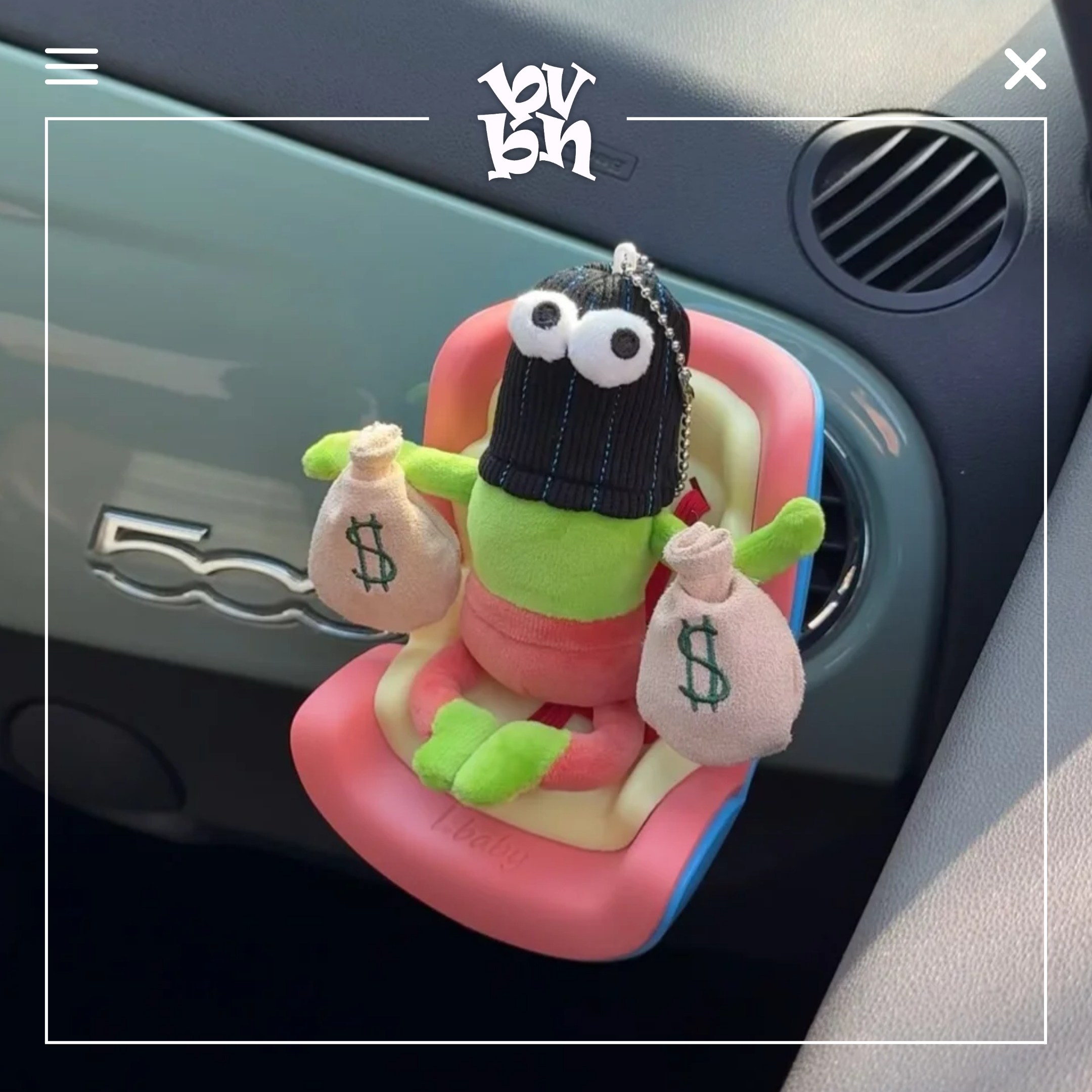 Móc khóa bông SpongeBob Bikini Bottom Blind Box – Plush Pendant  X11