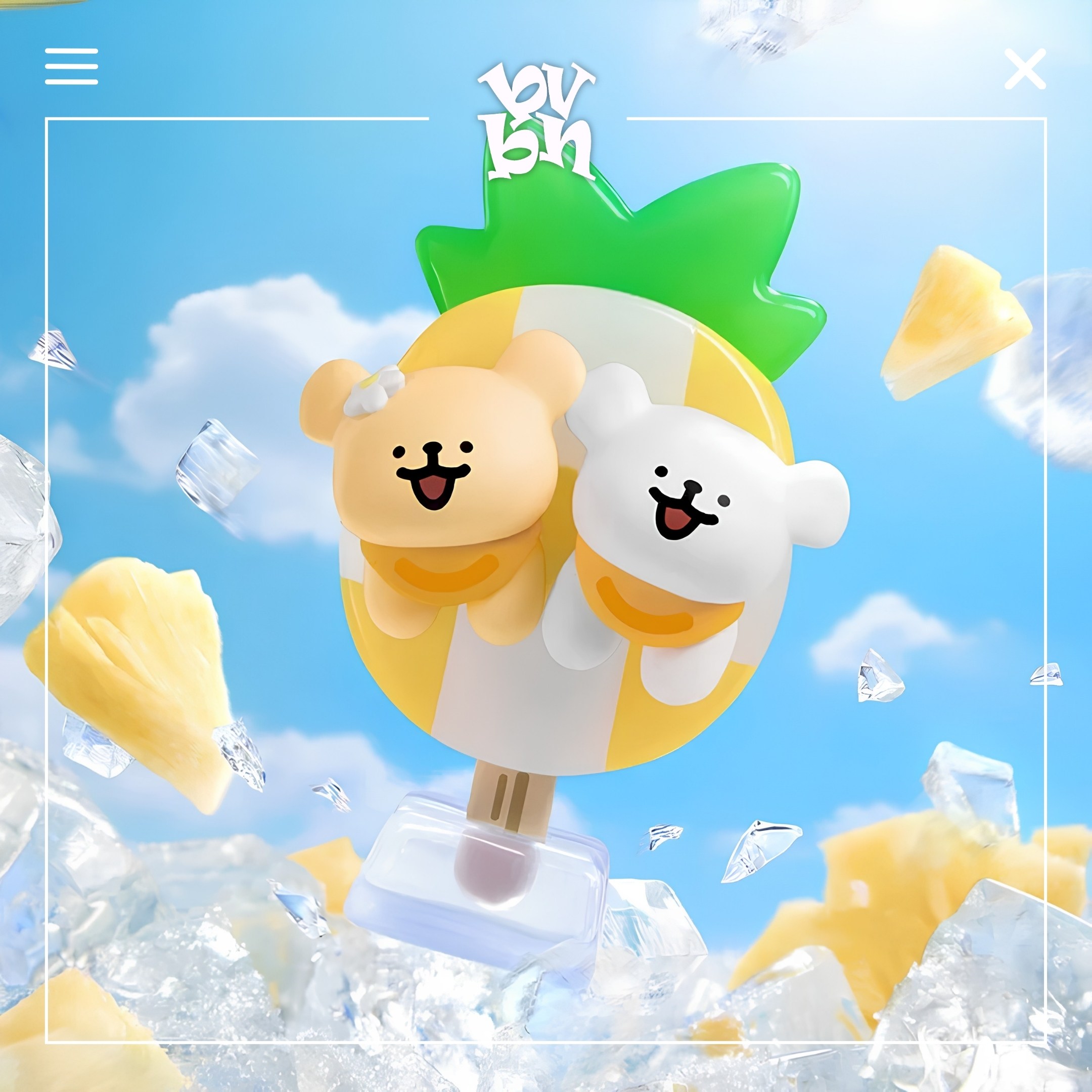 Maltese Summer Ice Cream Series Mini Blind box