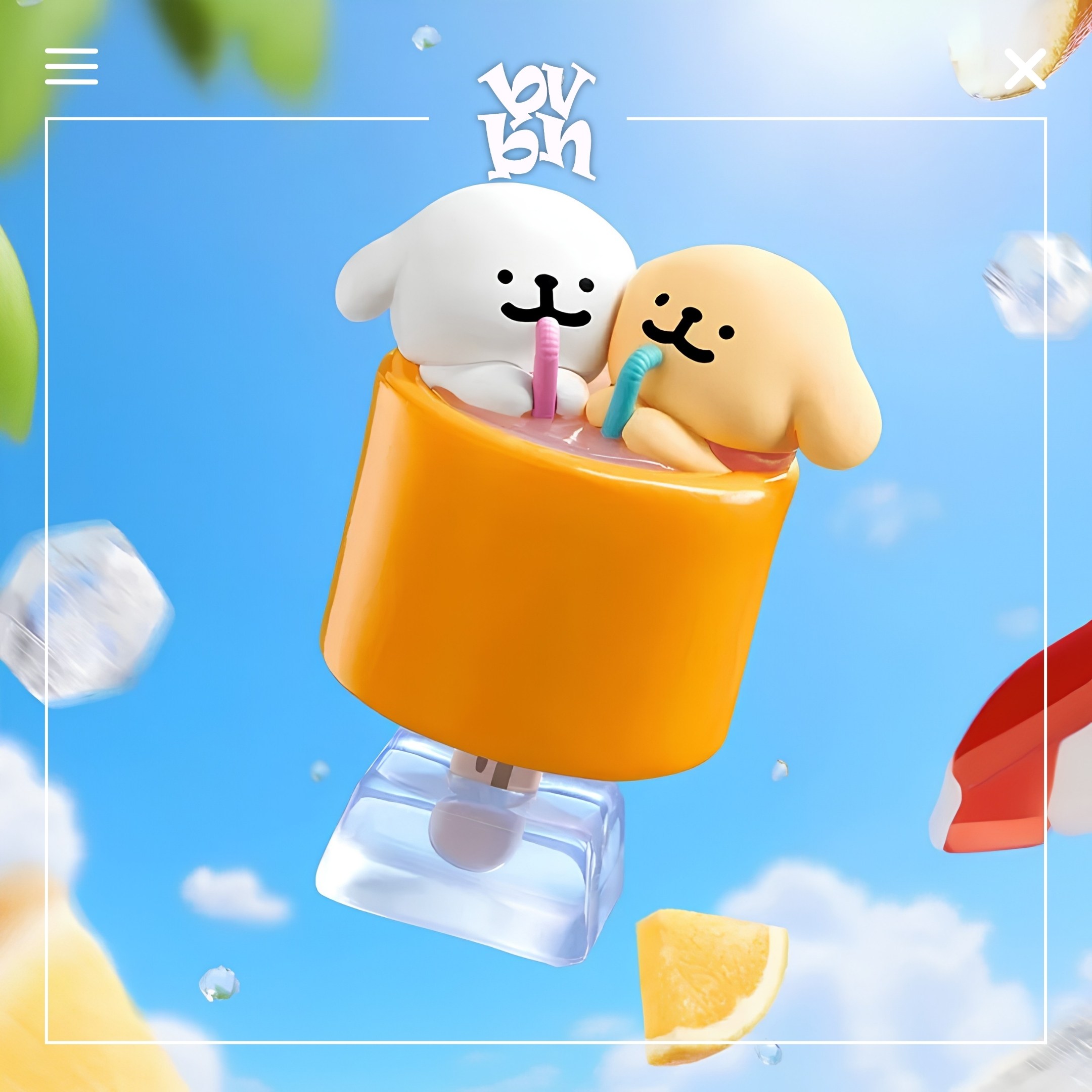 Maltese Summer Ice Cream Series Mini Blind box