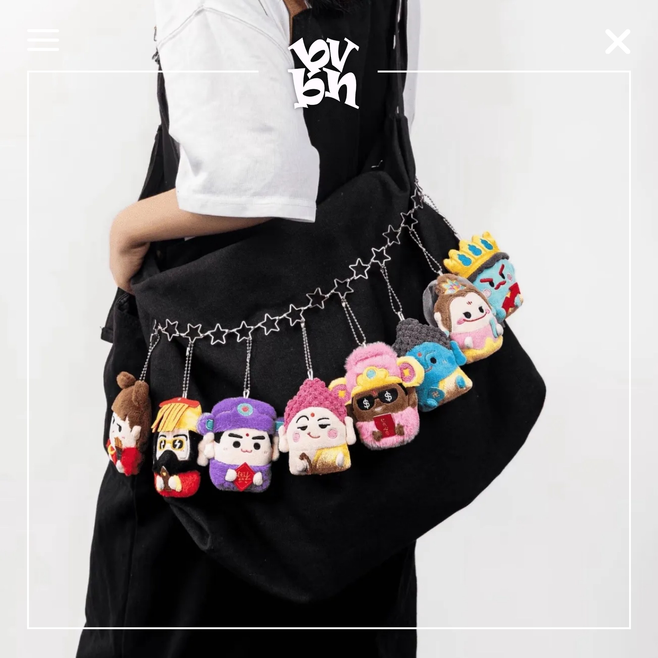 Heaven Bestows Great Fortune Upon This One - Celestial Fridge Magnet Series Plush Blind Box