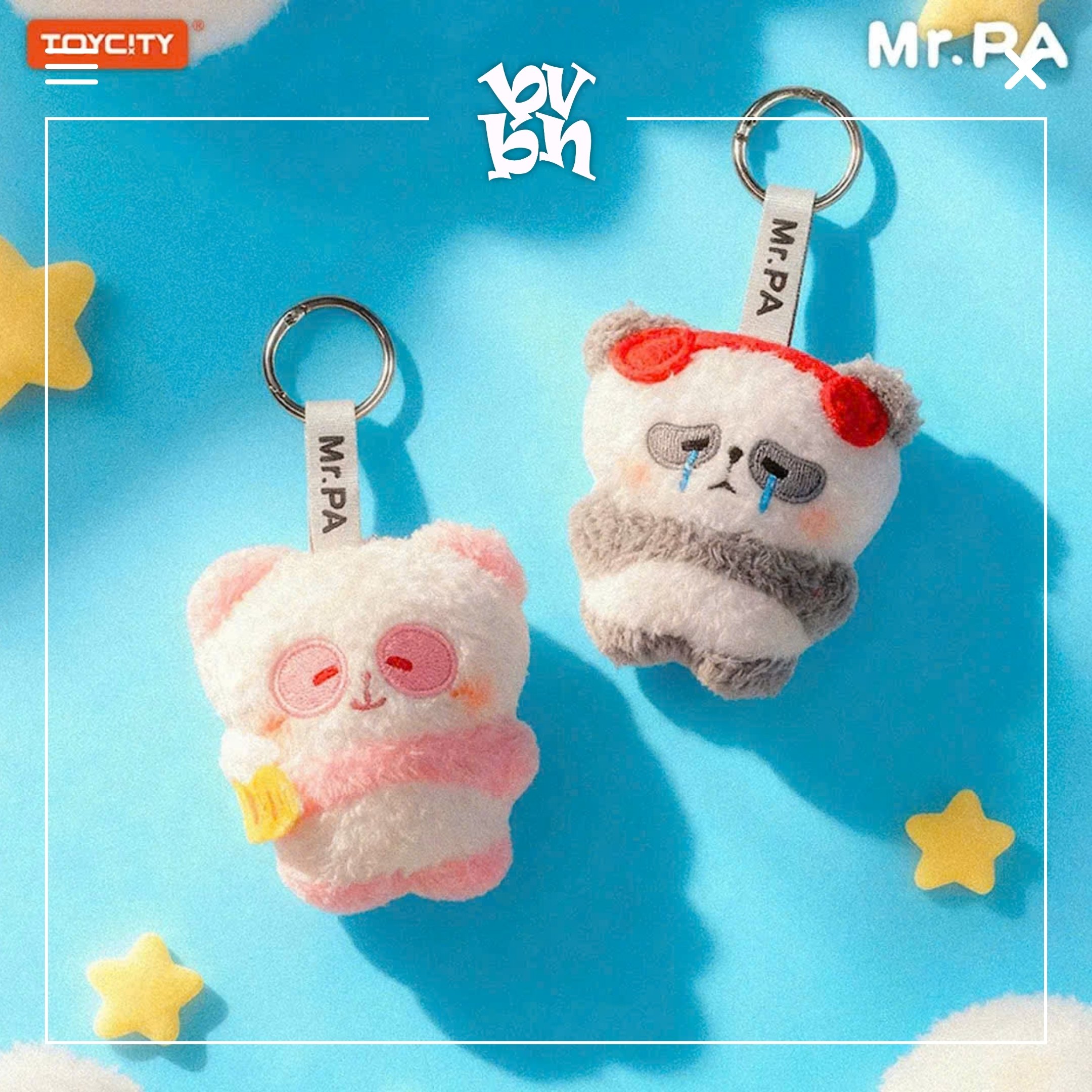 MR.PA's Daily office Grind series Blind Box-Plush Keychain