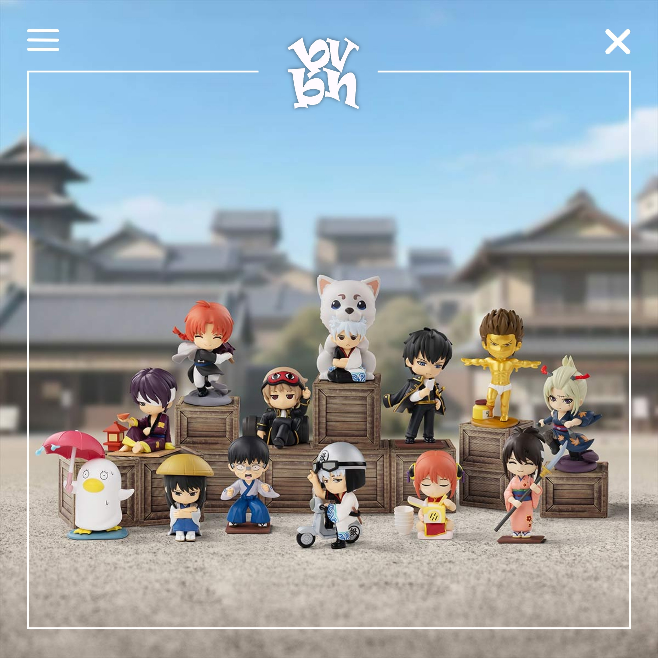 POP MART Gintama Welcome to Yorozuya Series Figure Blind Box