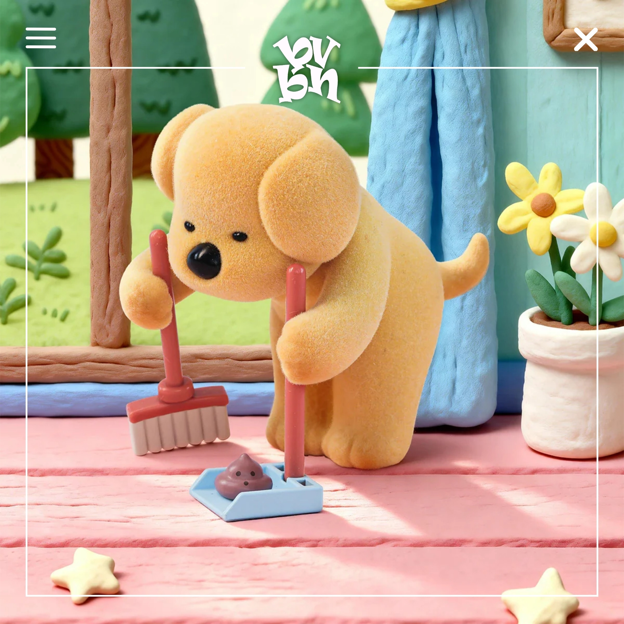 PooPoo Pups Collection 52Toys Blindbox Series