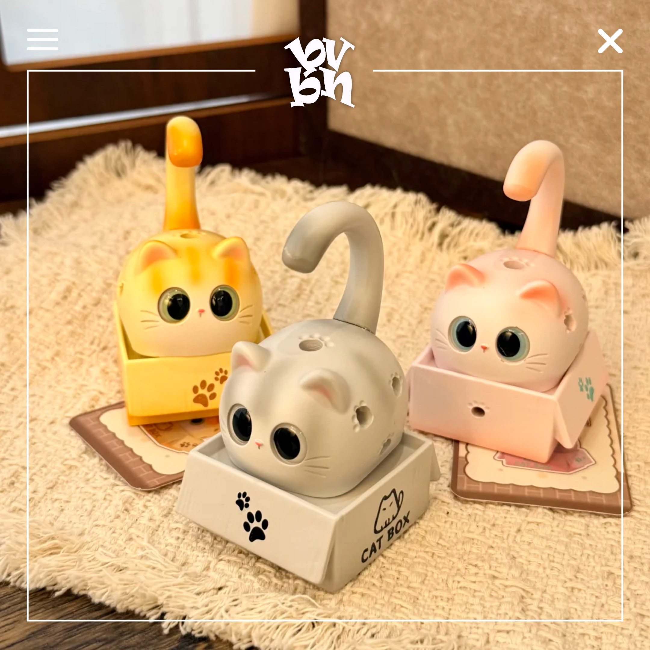Meow Language, Meow Language, Small Incense Burner Blindbox