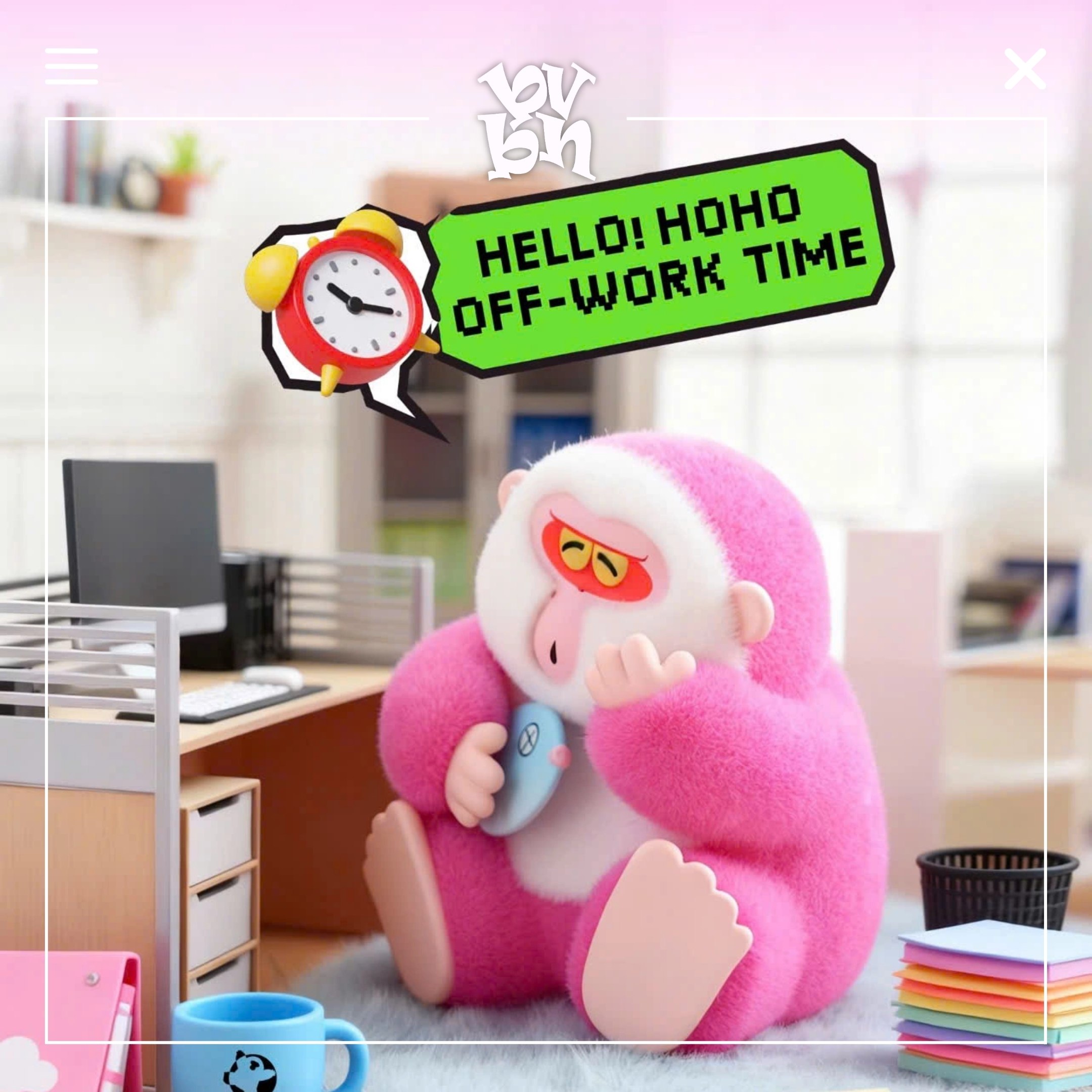 HOHO: Impure Cow & Horse "Office Workers" Series Blind Box