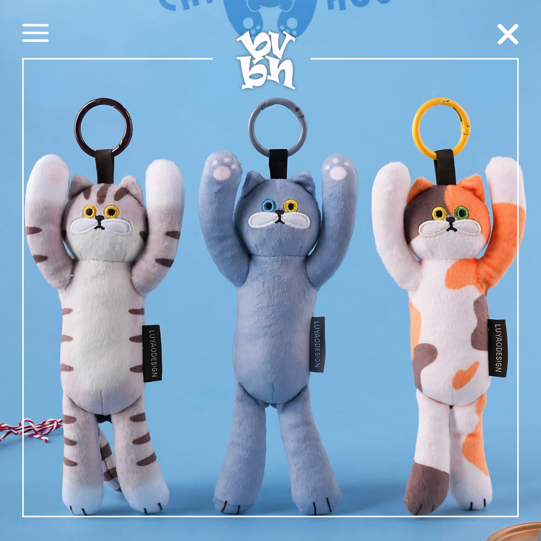 Cat's Hug Plush Doll Blind Box Series