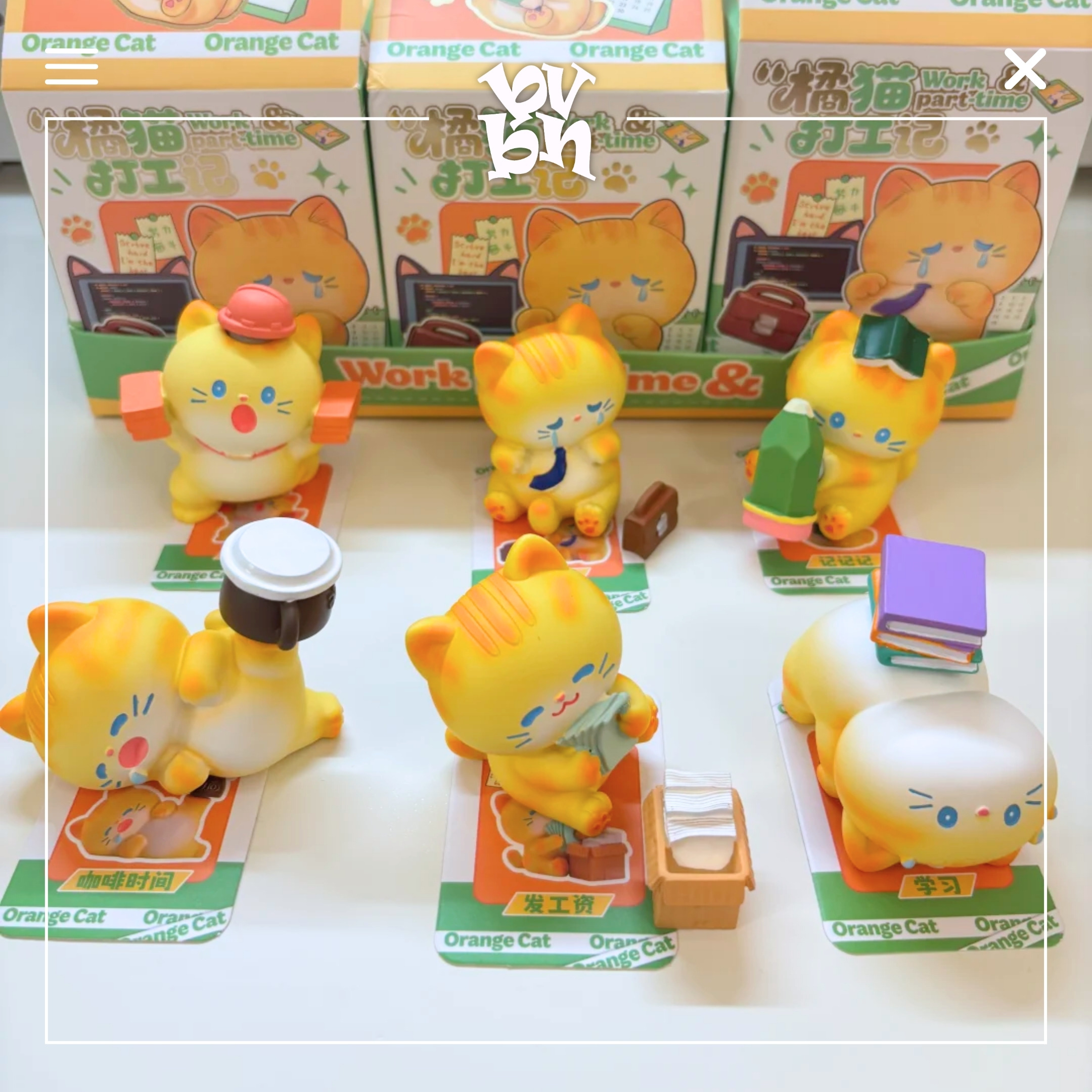 Meow Work Part Time Blindbox Series