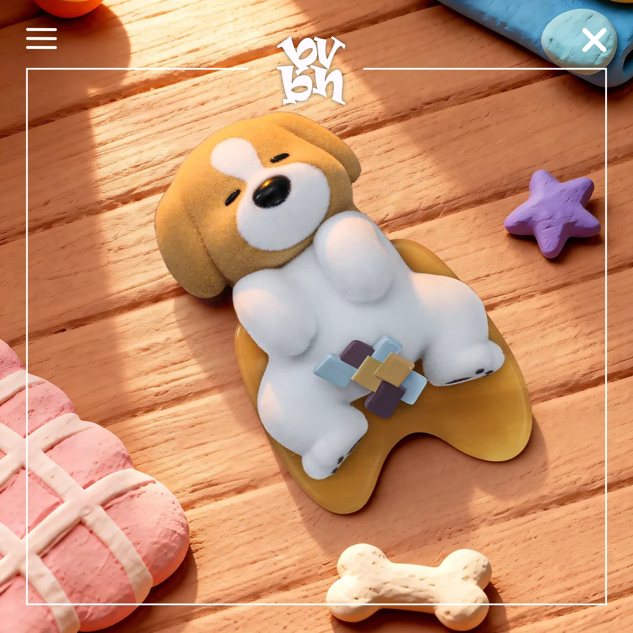 PooPoo Pups Collection 52Toys Blindbox Series