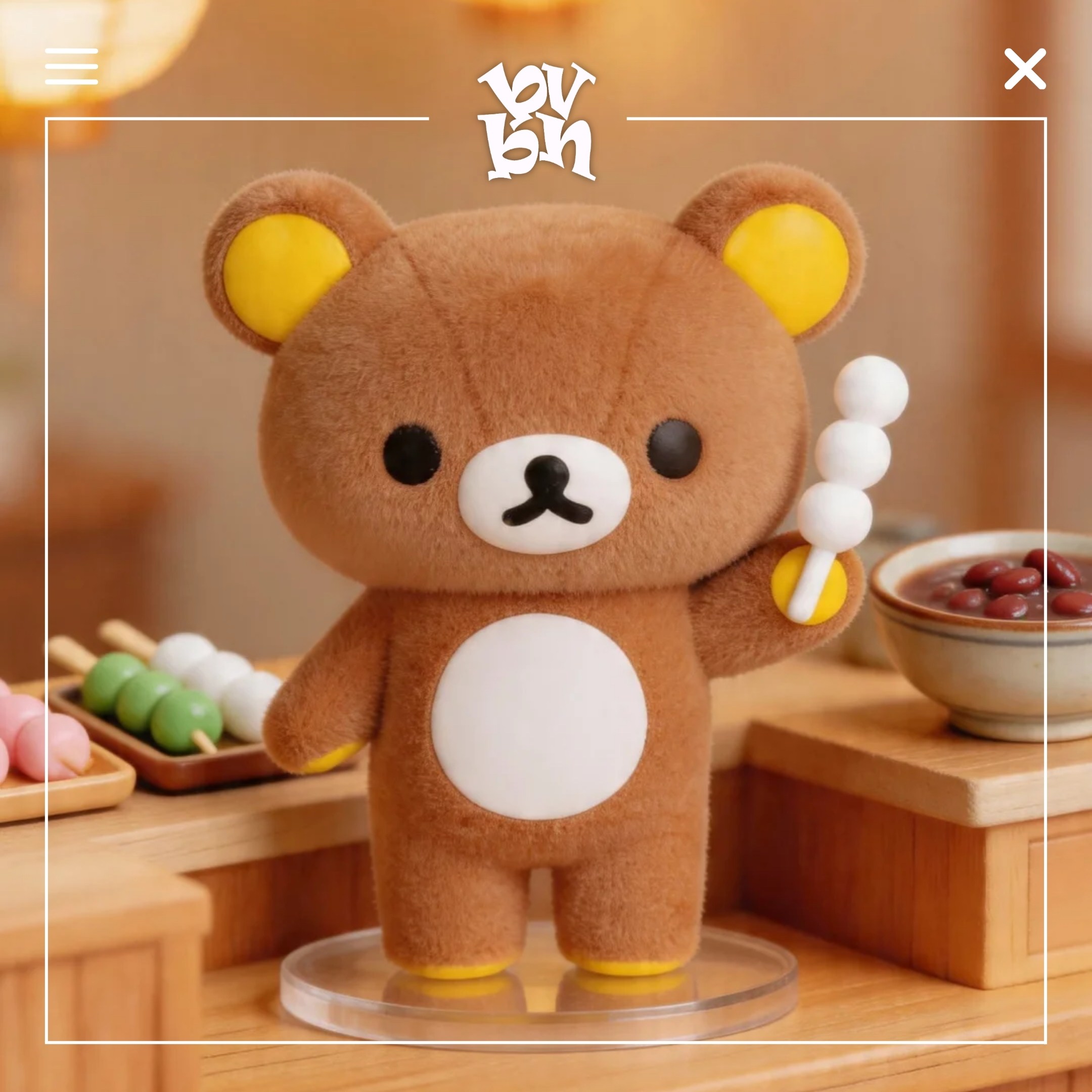 Rilakkuma Sherbet Color Series Blindbox X11