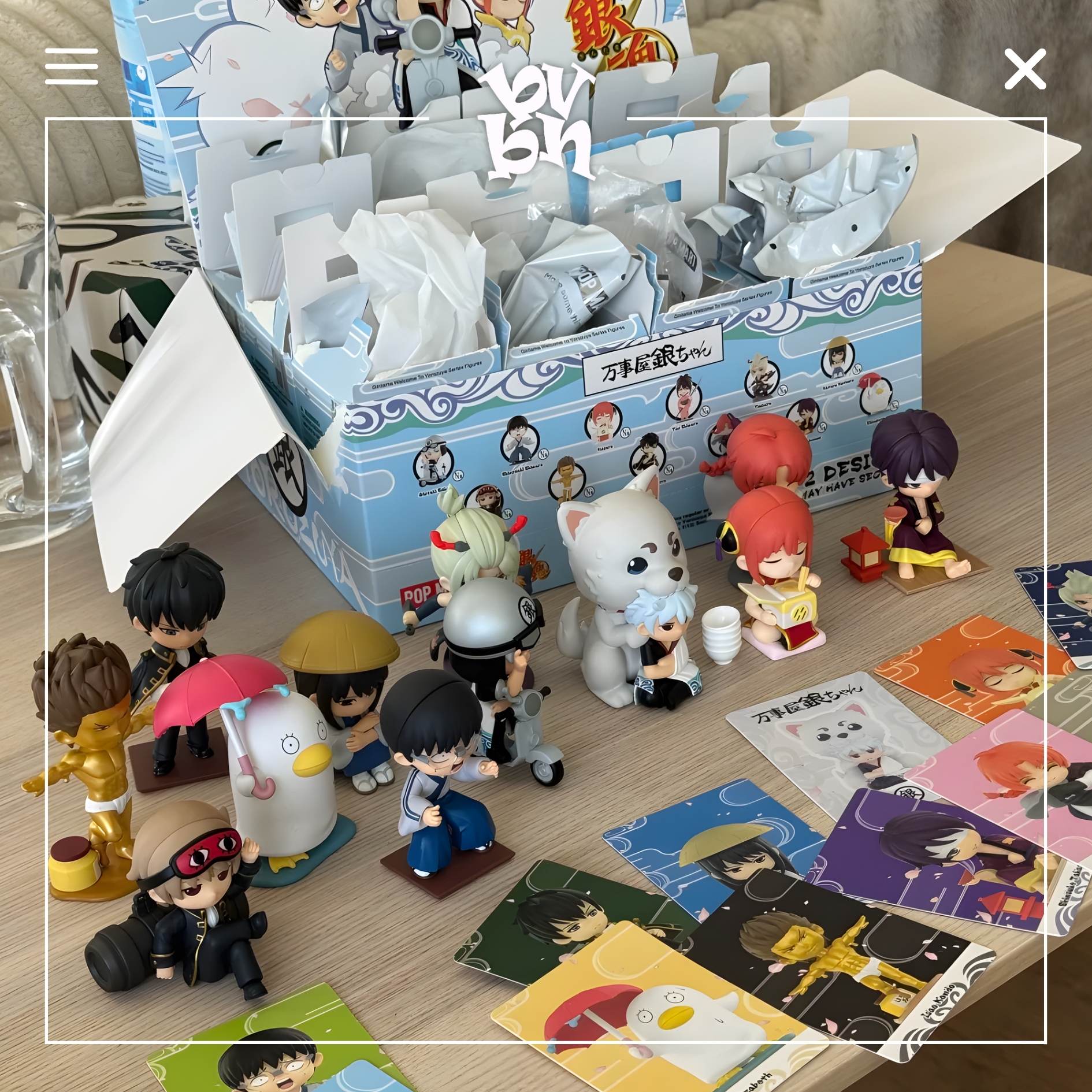 POP MART Gintama Welcome to Yorozuya Series Figure Blind Box