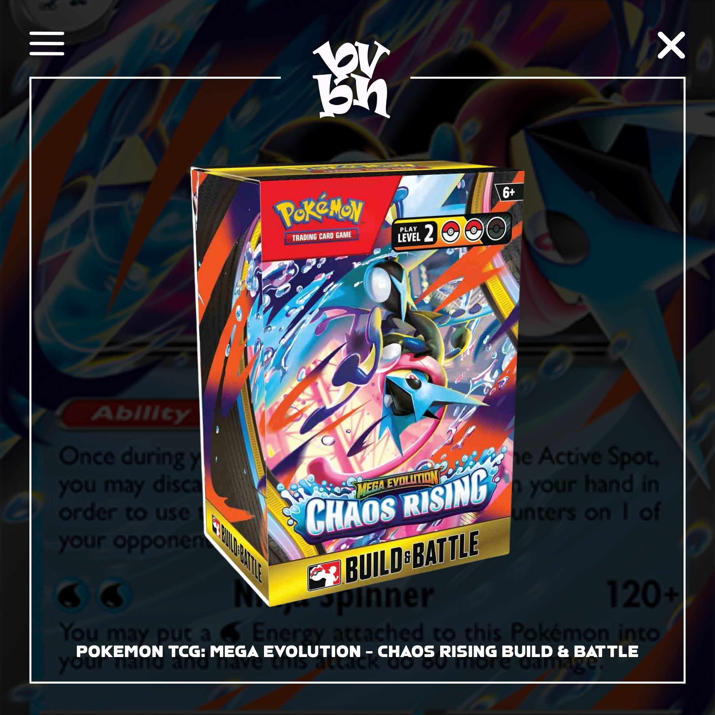 Pokemon TCG: Mega Evolution - Chaos Rising Build & Battle