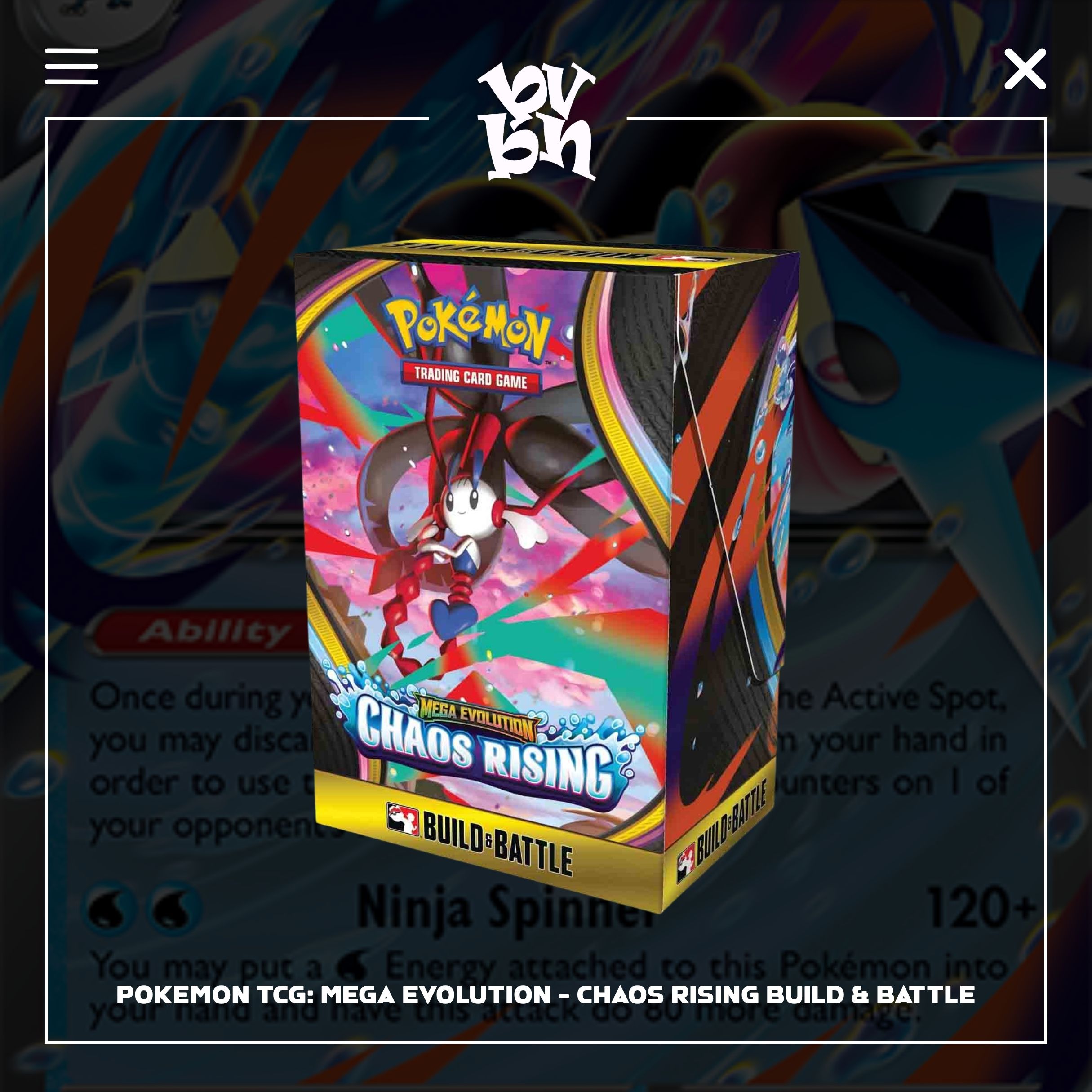 Pokemon TCG: Mega Evolution - Chaos Rising Build & Battle