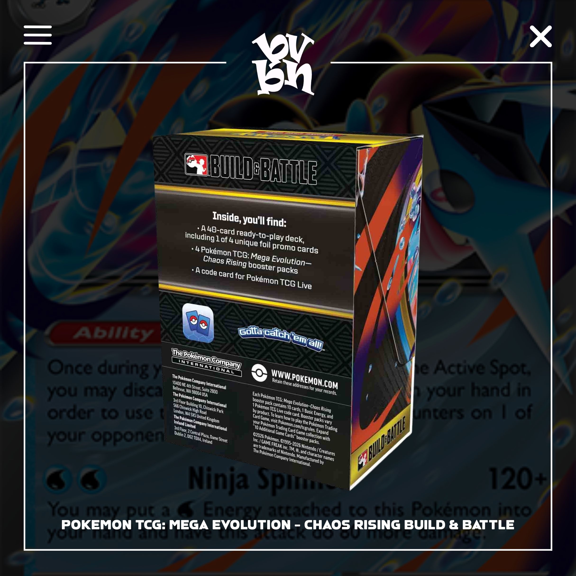 Pokemon TCG: Mega Evolution - Chaos Rising Build & Battle