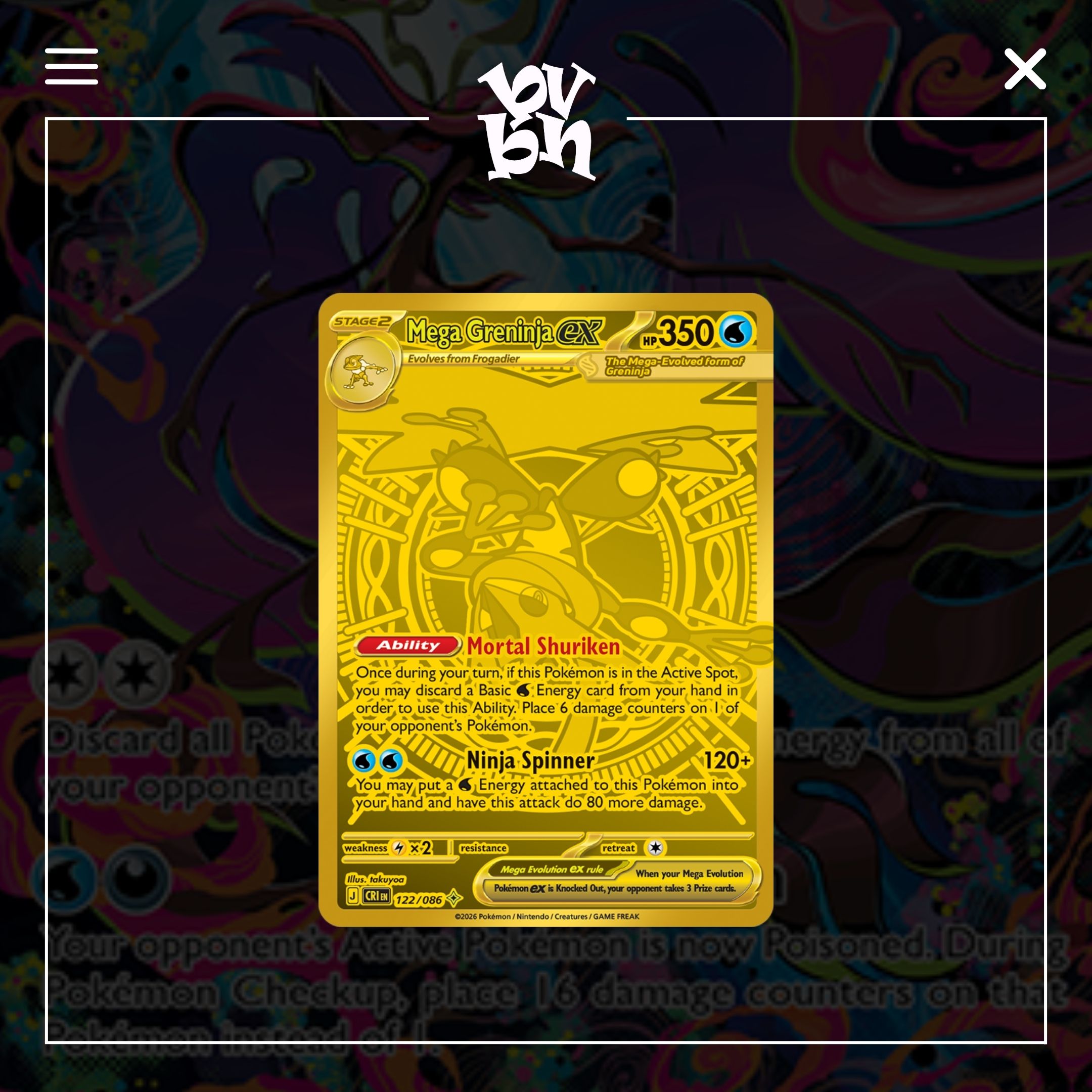 Pokemon TCG ME04 Checklane Blister
