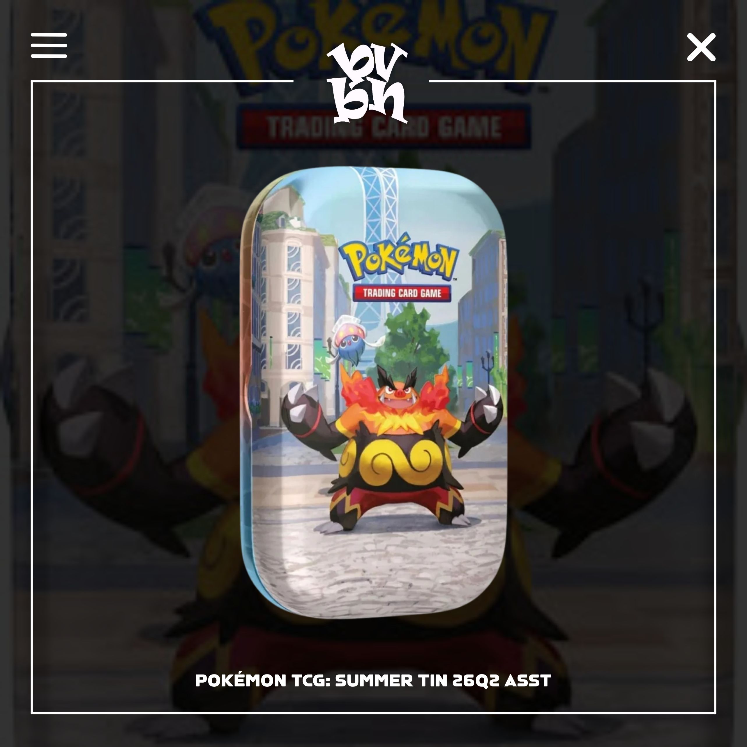 POKEMON TCG MINI TINS 26Q2 ASST DISP