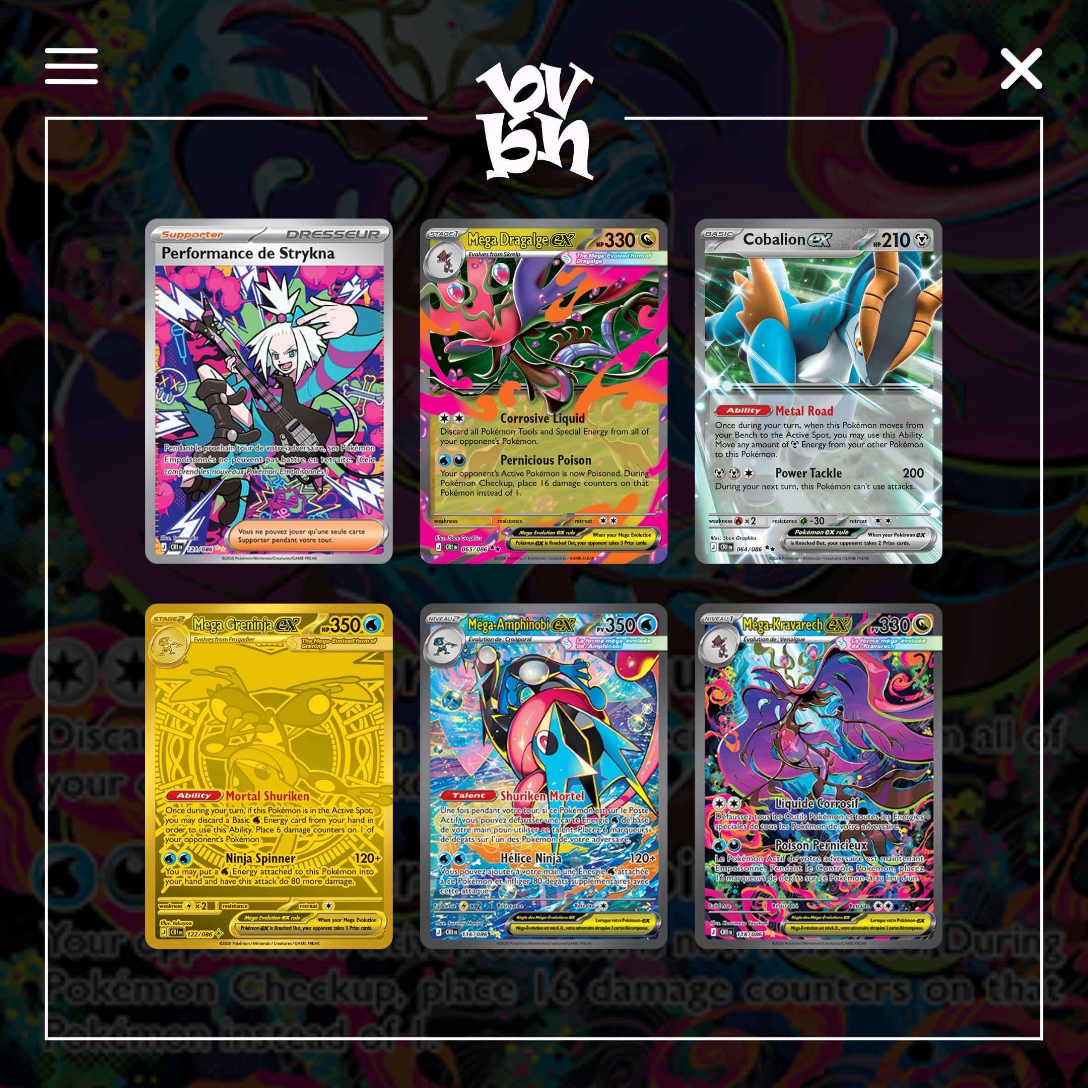 Thẻ Pokemon TCG ME04 Chaos Rising 18 CT Display Booster