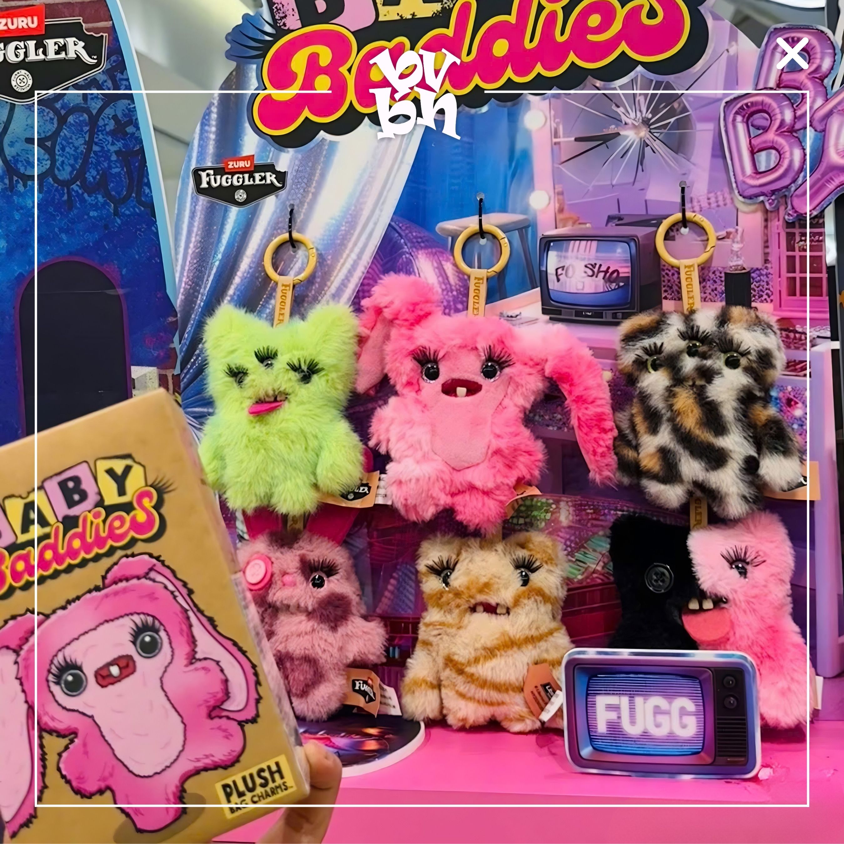 Fuggler Baby Baddies Keyring Blind Box Series 3.5"
