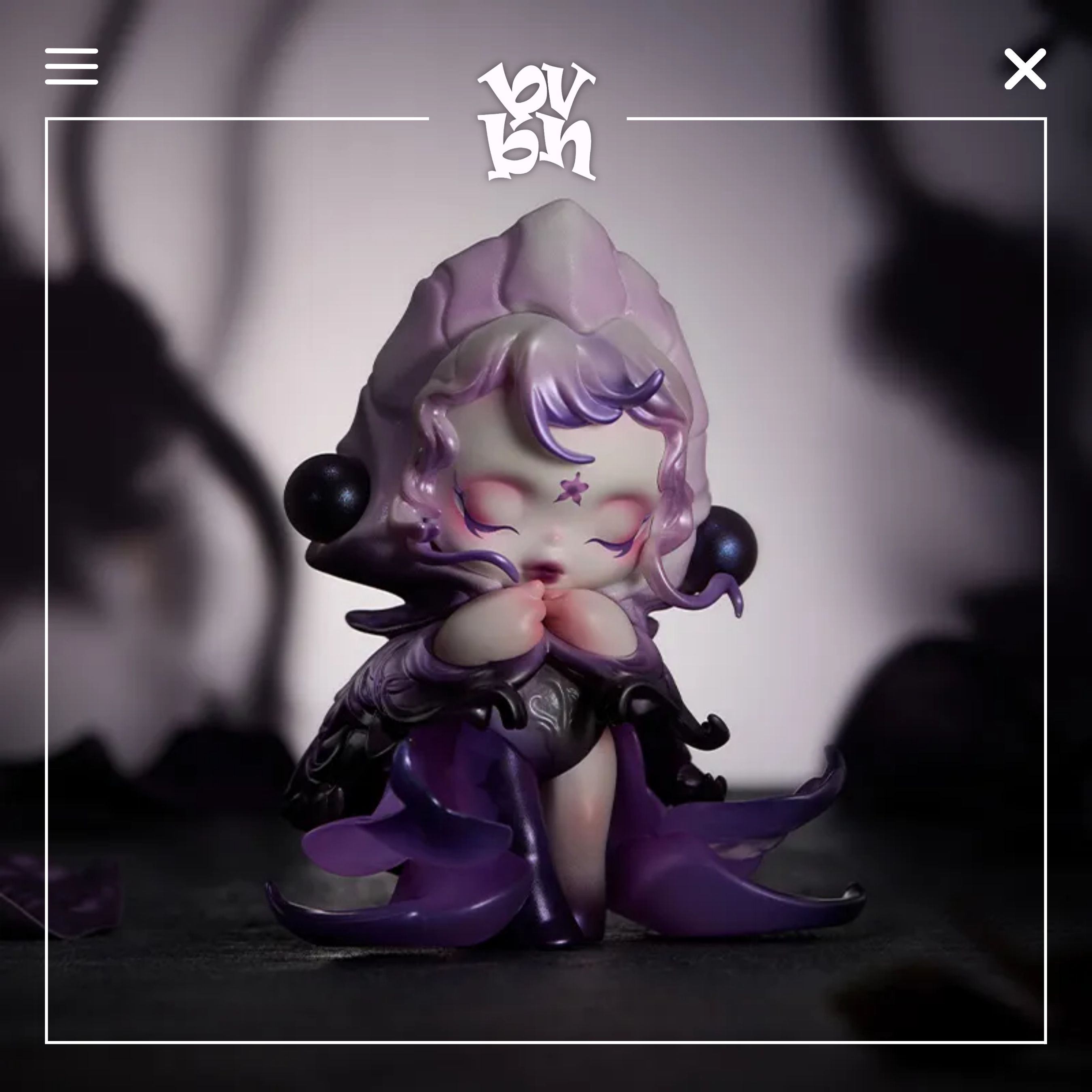 SKULLPANDA Petals in Four Acts Series Figures Blindbox Series