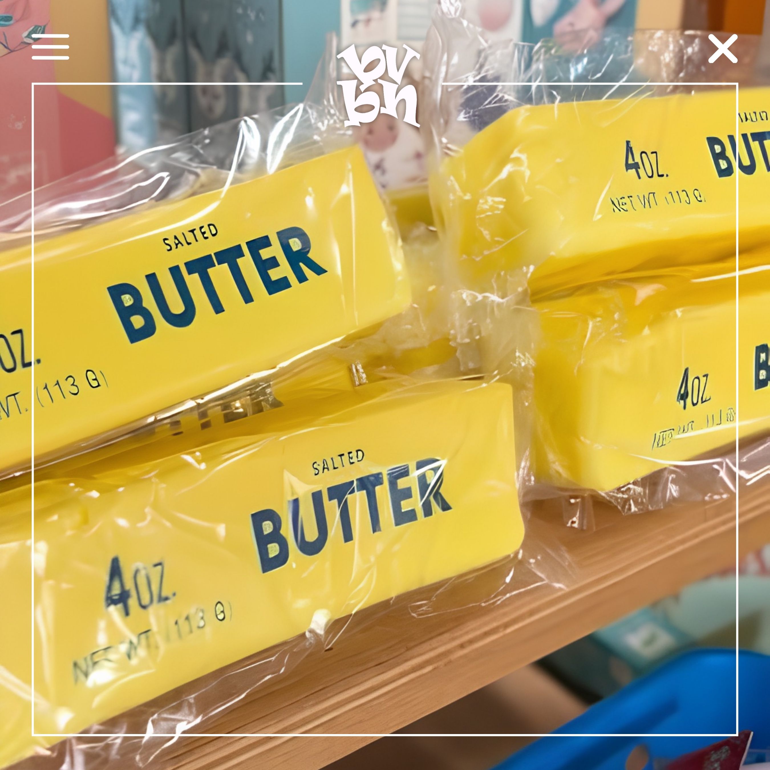 Squishy Butter Salted Bơ