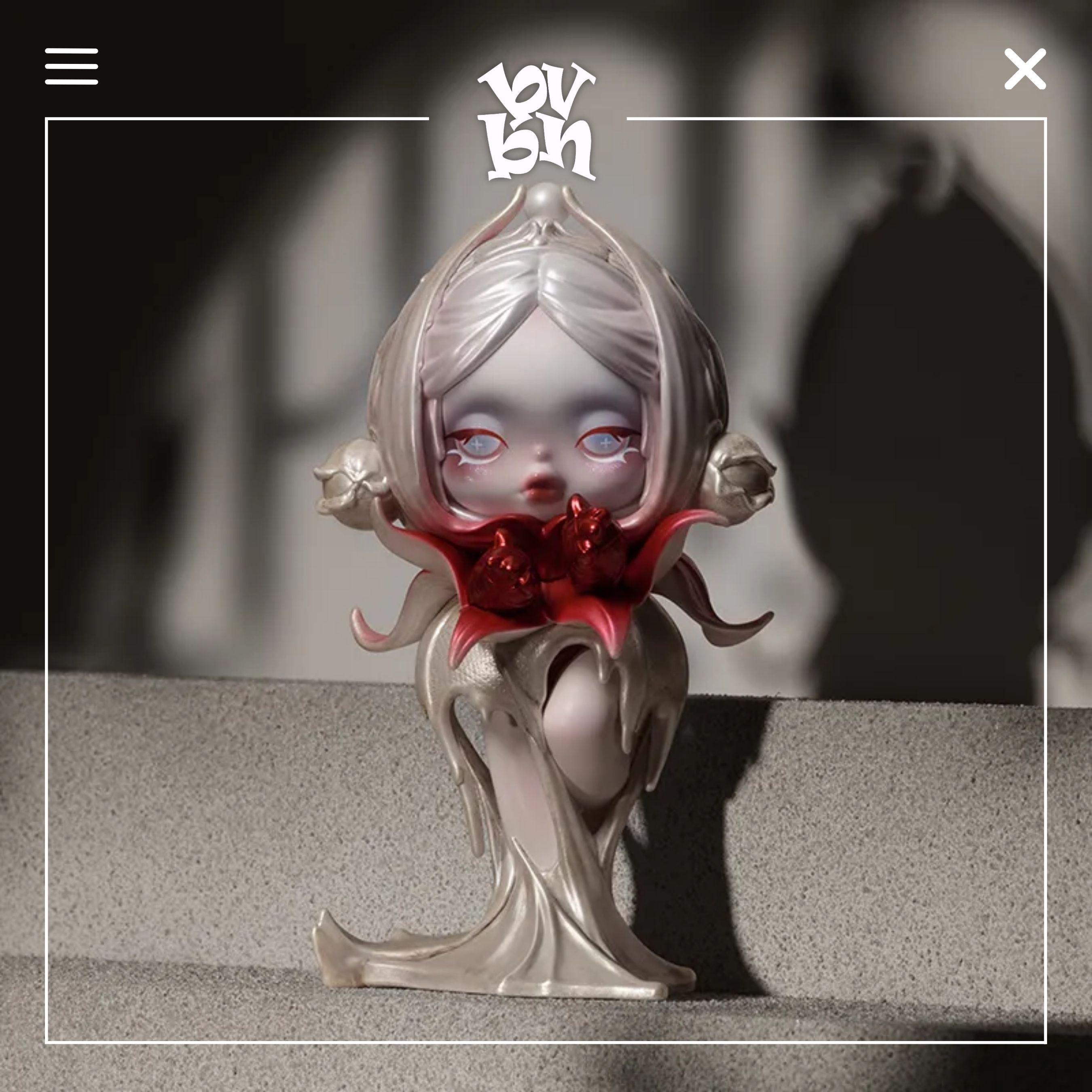 SKULLPANDA Petals in Four Acts Series Figures Blindbox Series