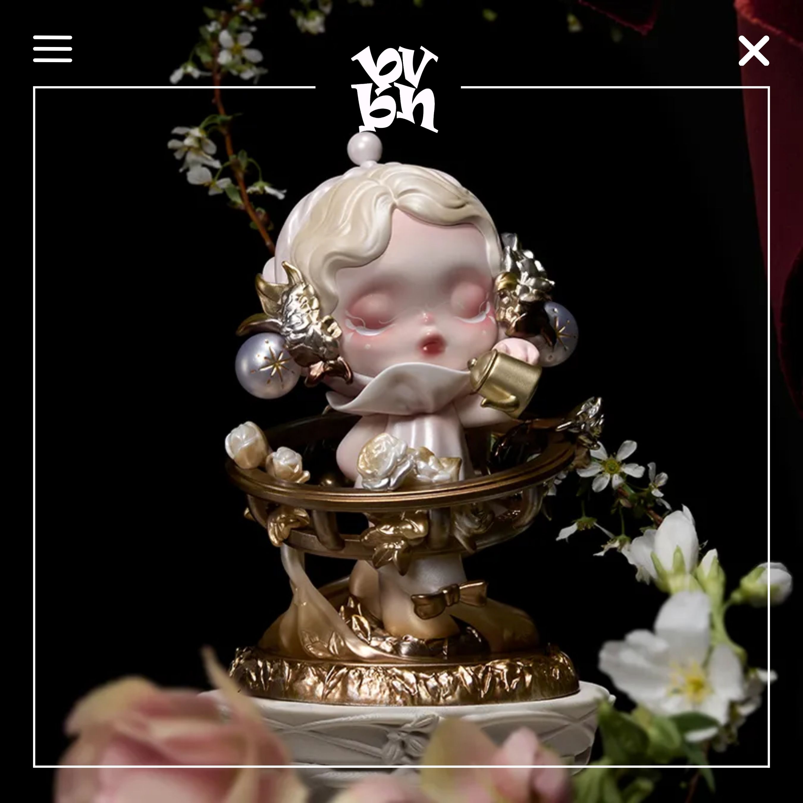 SKULLPANDA Petals in Four Acts Series Figures Blindbox Series