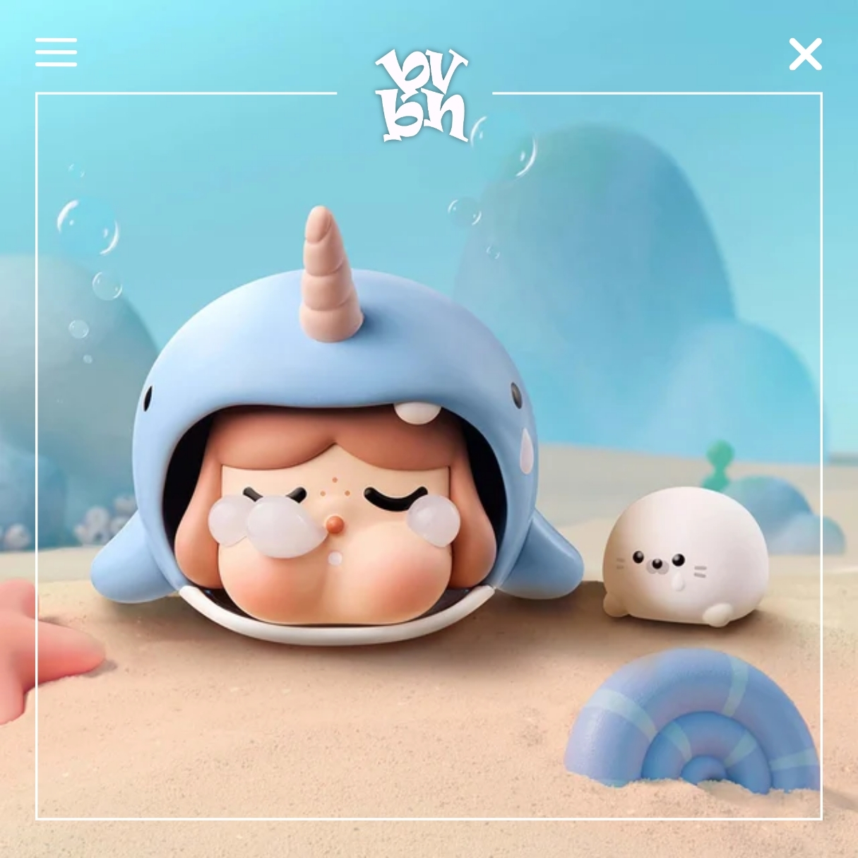 CRYBABY Cry Me an Ocean Series Figures Blindbox Series