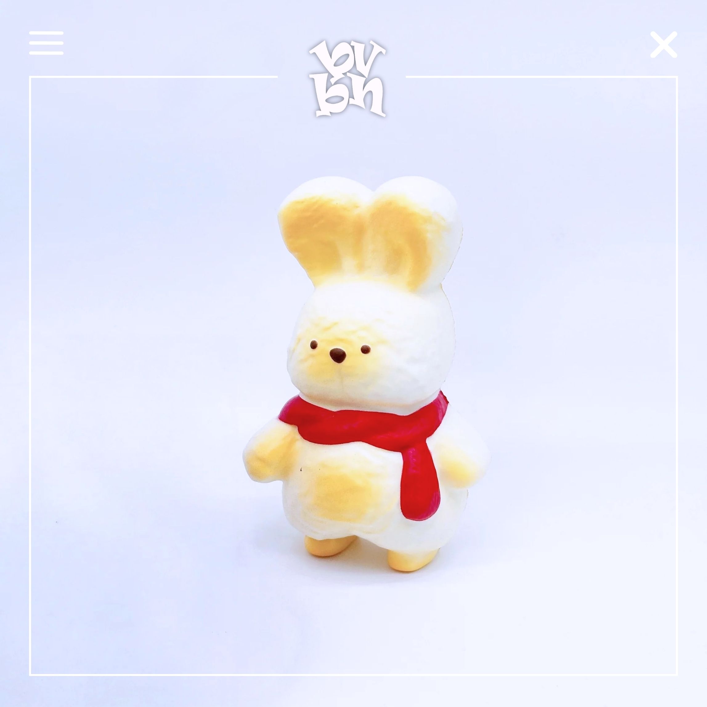 Scarf Rabbit Bread Squishy