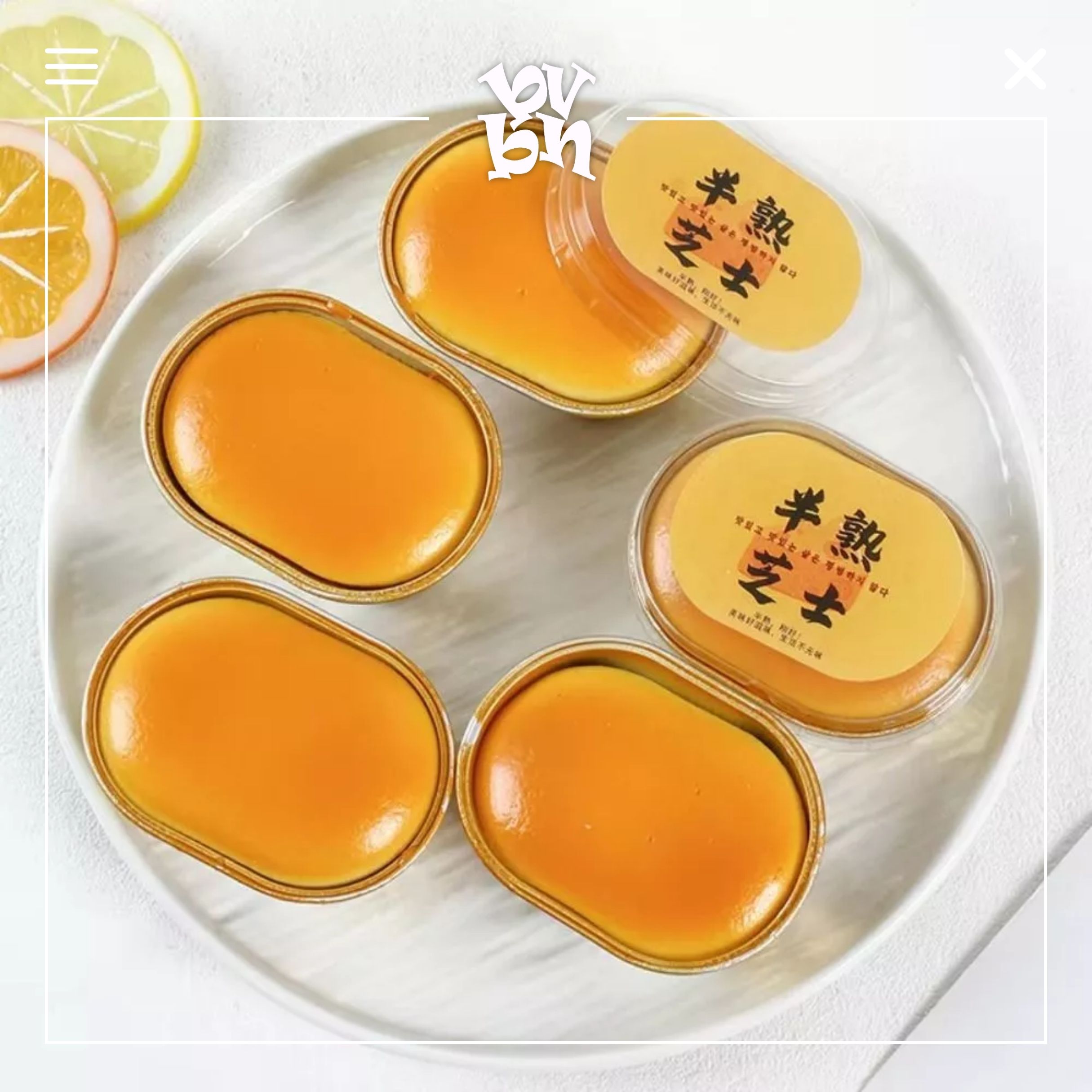 Squishy Bánh Flan Phô Mai