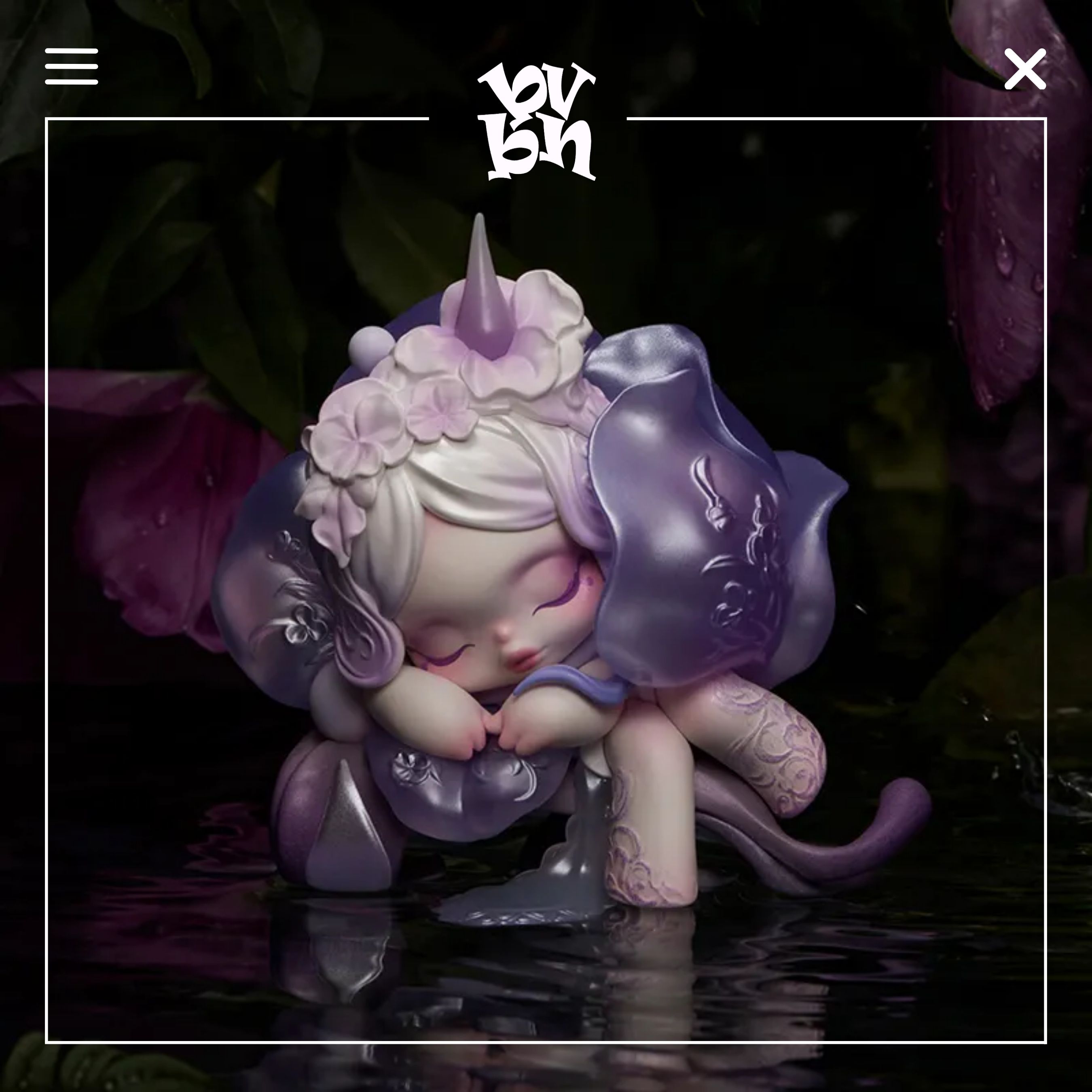 SKULLPANDA Petals in Four Acts Series Figures Blindbox Series