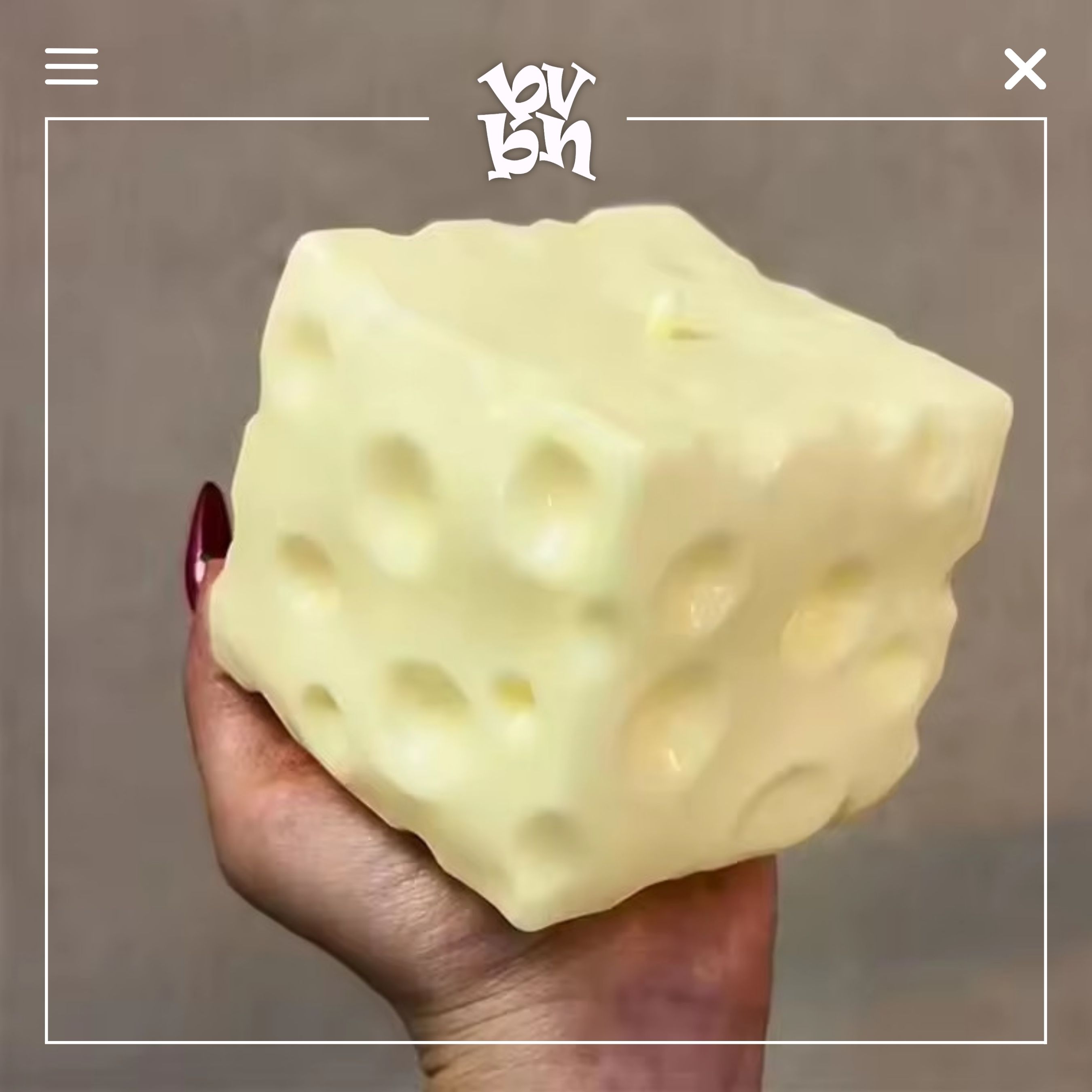 Squishy Phô Mai Cheese Size lớn