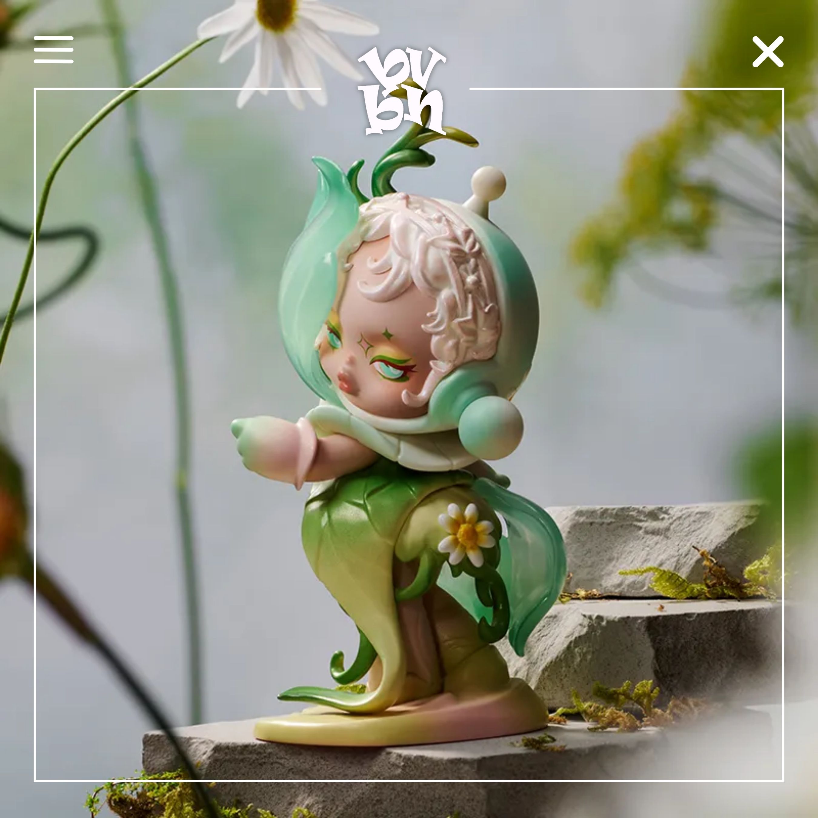 SKULLPANDA Petals in Four Acts Series Figures Blindbox Series