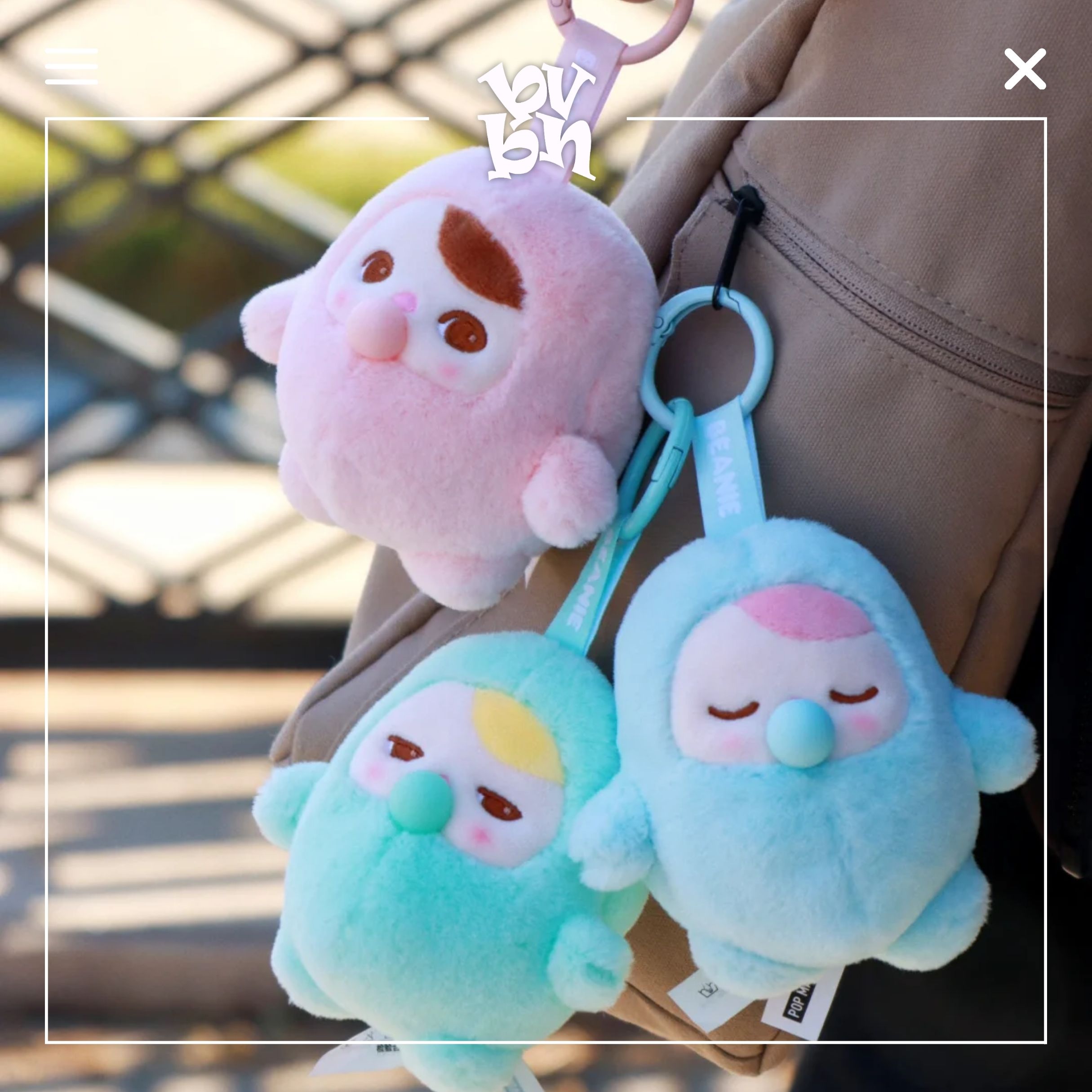 Pop Mart Pucky Beanie Bubble Up Series-Plush Pendant
