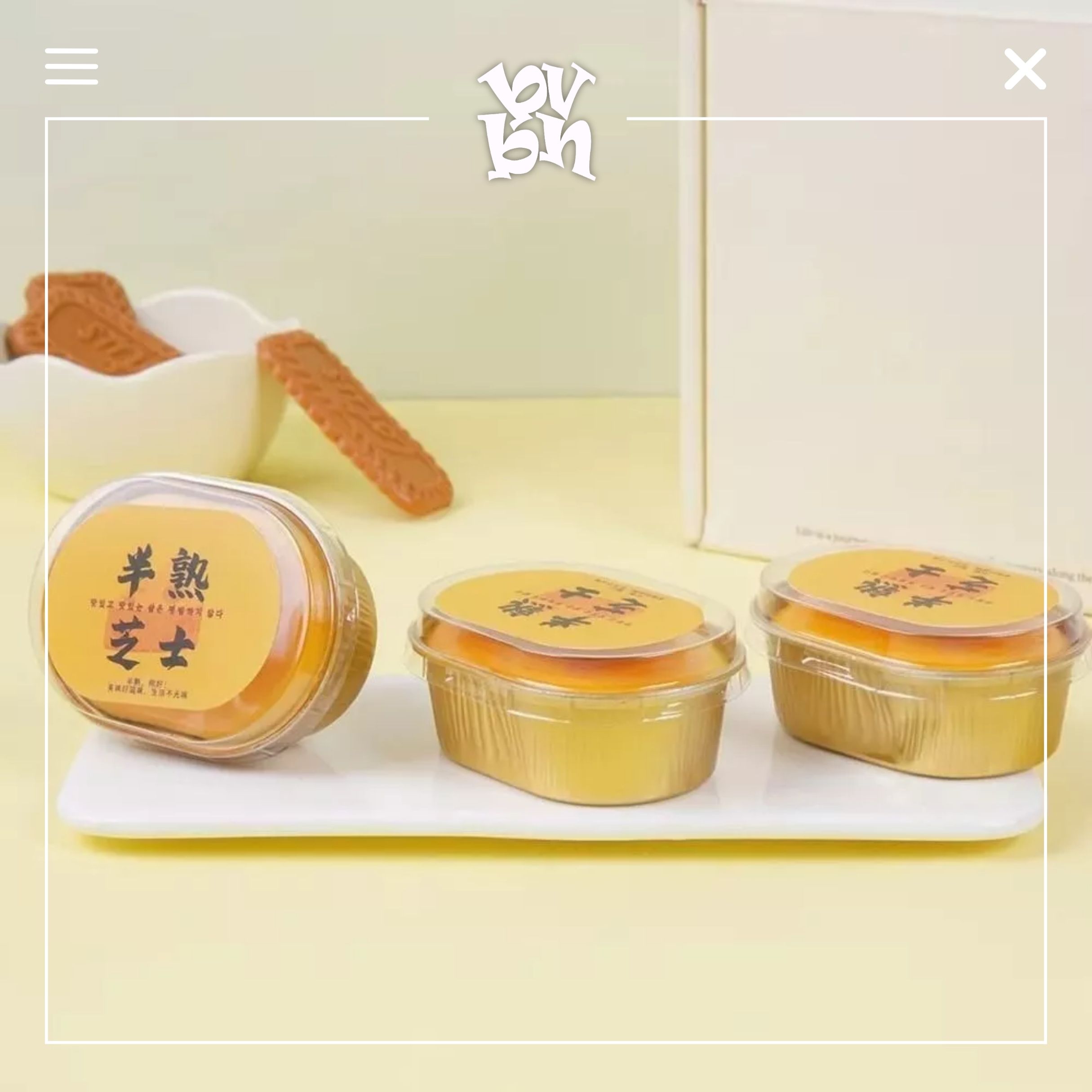 Squishy Bánh Flan Phô Mai