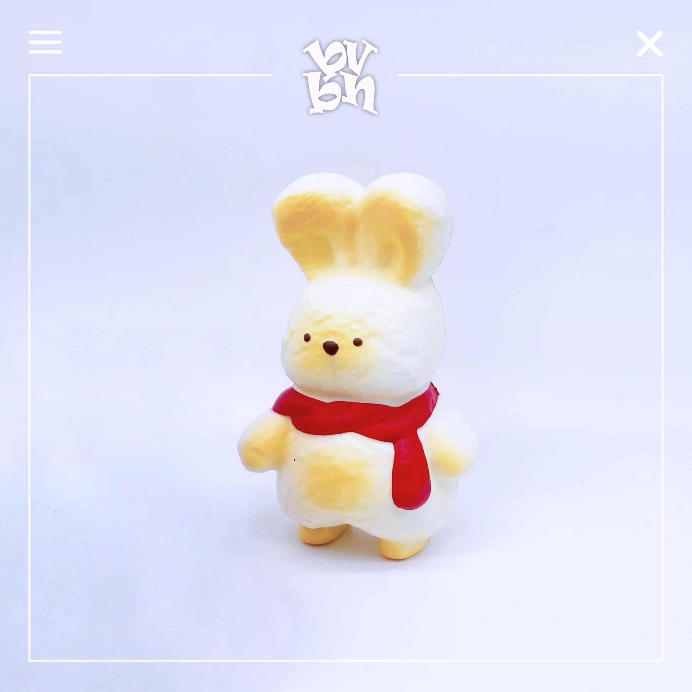 Scarf Rabbit Bread Squishy