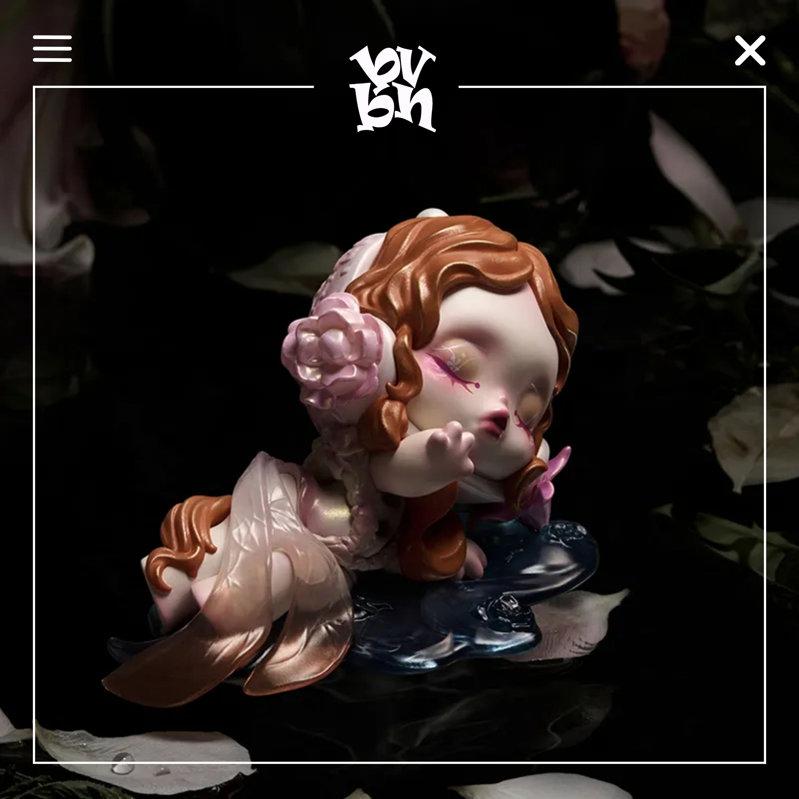 SKULLPANDA Petals in Four Acts Series Figures Blindbox Series