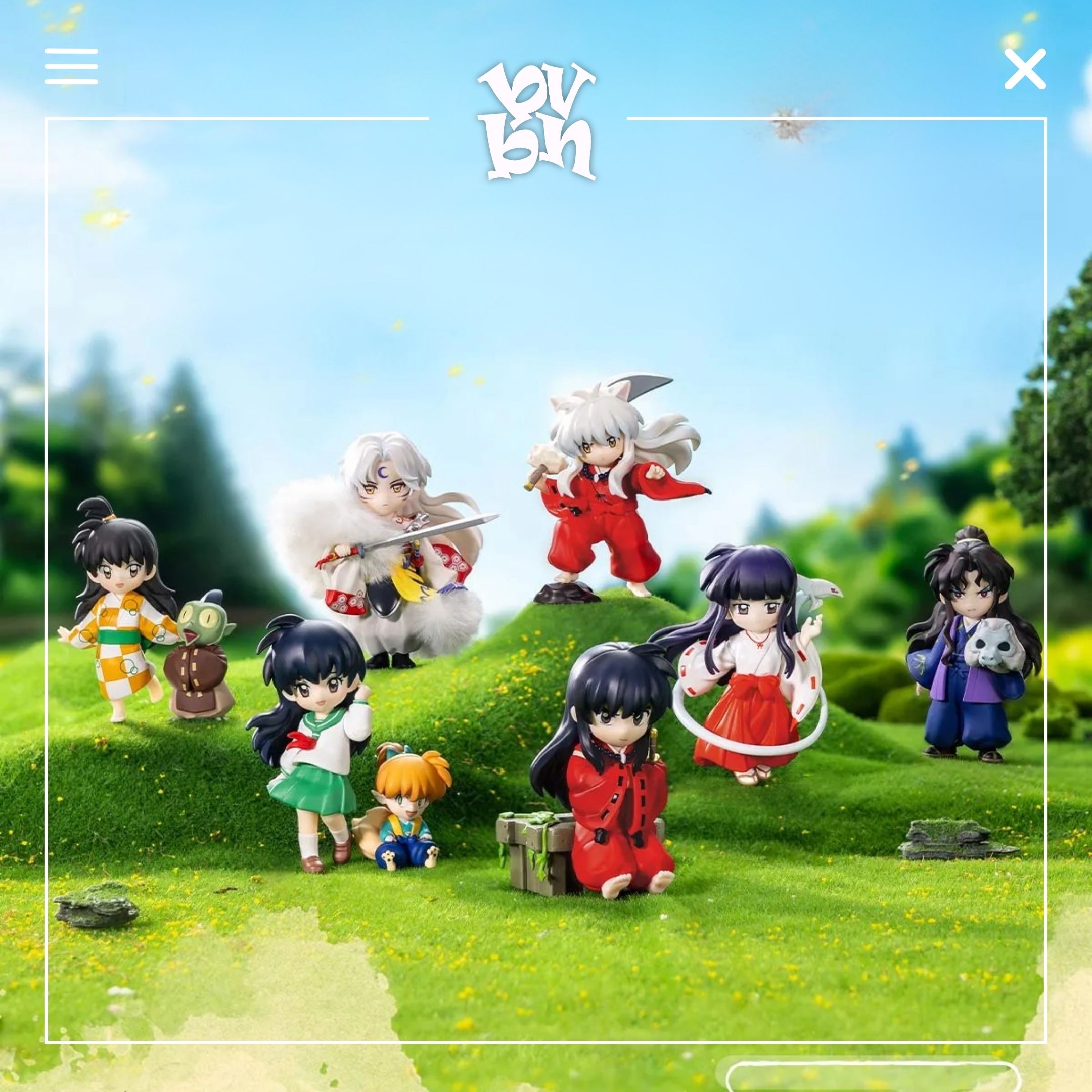 POP MART Inuyasha The Journey of Sengoku Series Figures