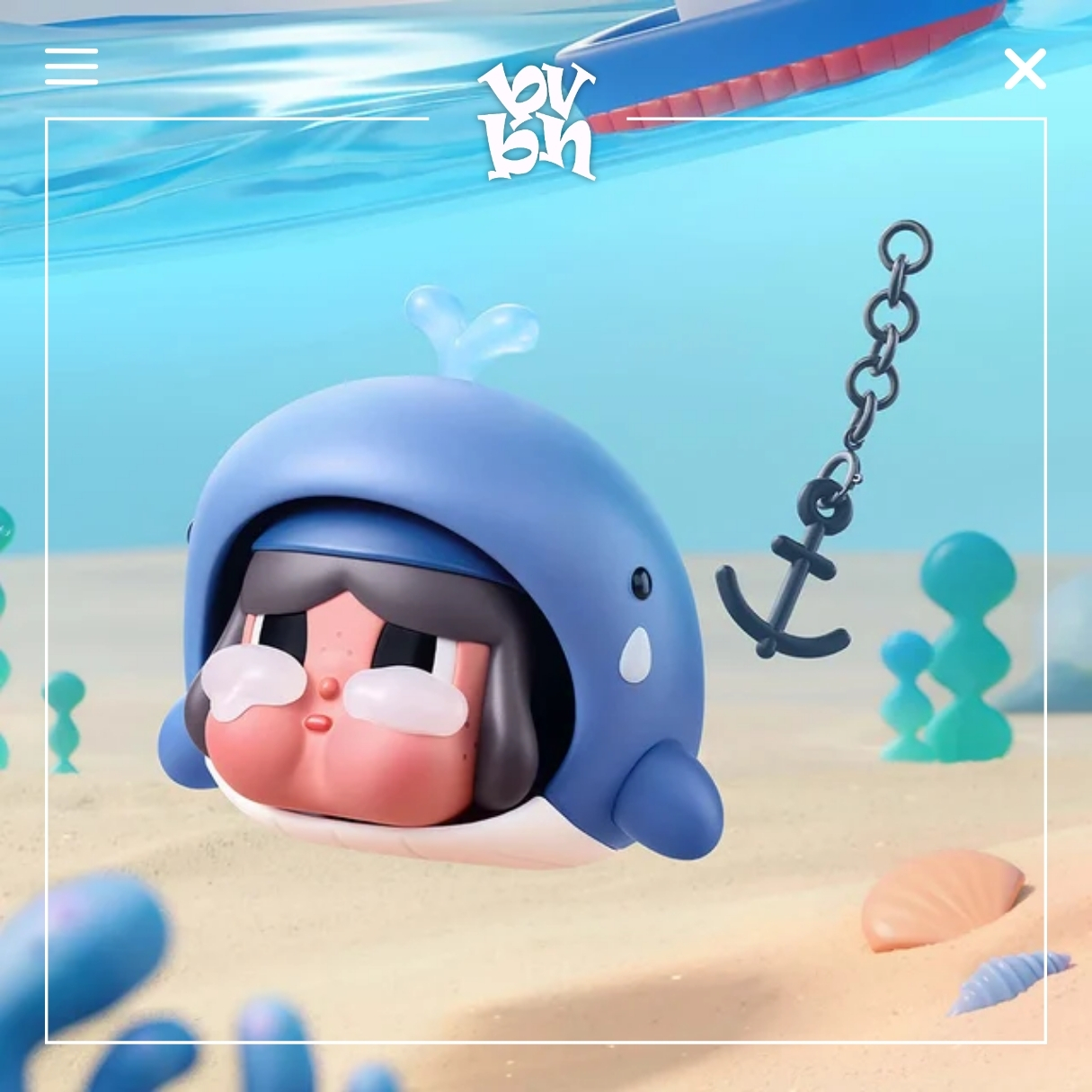 CRYBABY Cry Me an Ocean Series Figures Blindbox Series