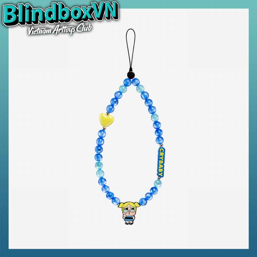 Blindbox CRYBABY x Powerpuff Girls Series-Phone Charm POPMART