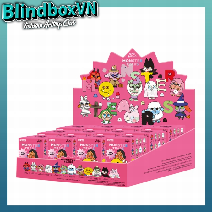 Blind Box Crybaby Monster Tears Series POP MART