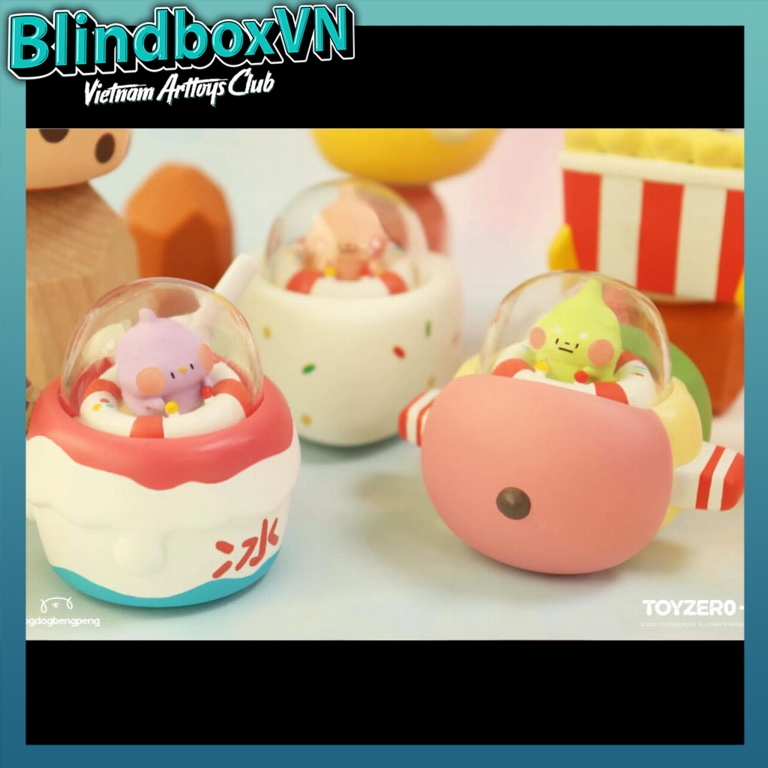 Foodie Dinosaur - Space Travel Blind Box ( Chính Hãng )
