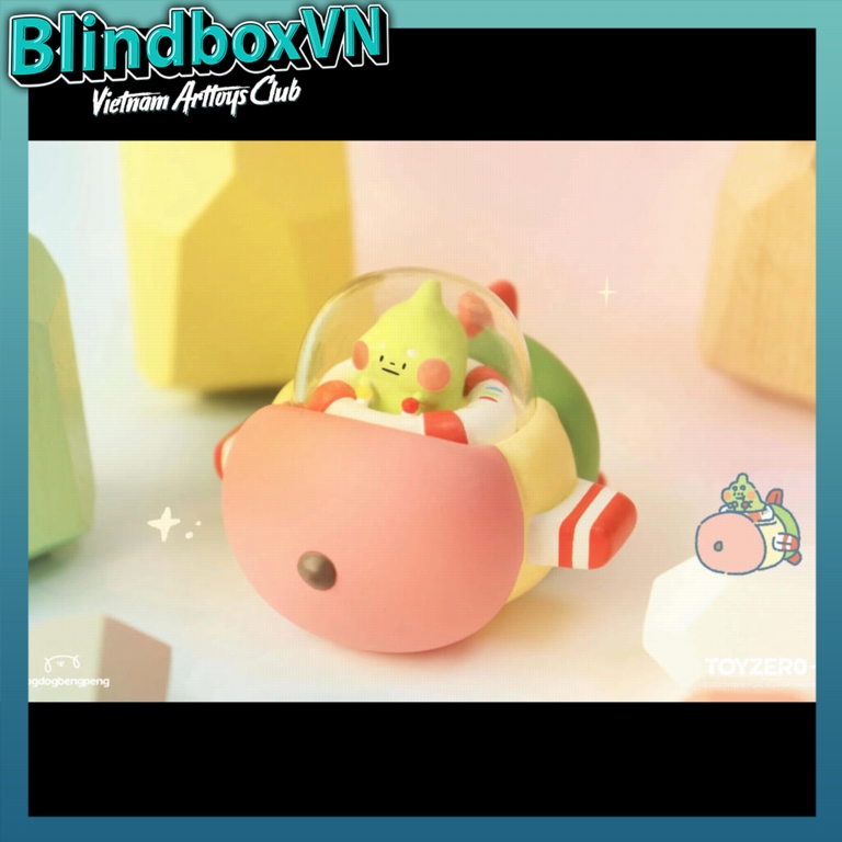Foodie Dinosaur - Space Travel Blind Box ( Chính Hãng )
