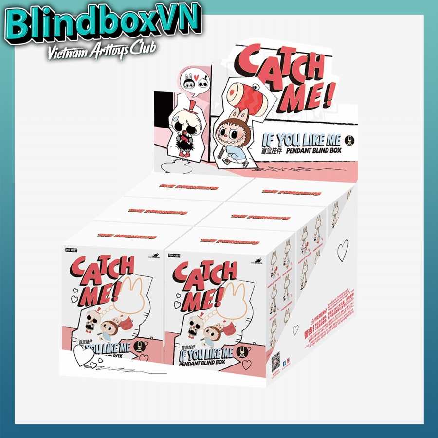 THE MONSTERS Catch Me If You Like Me Series-Pendant Blind Box ( Chính Hãng )