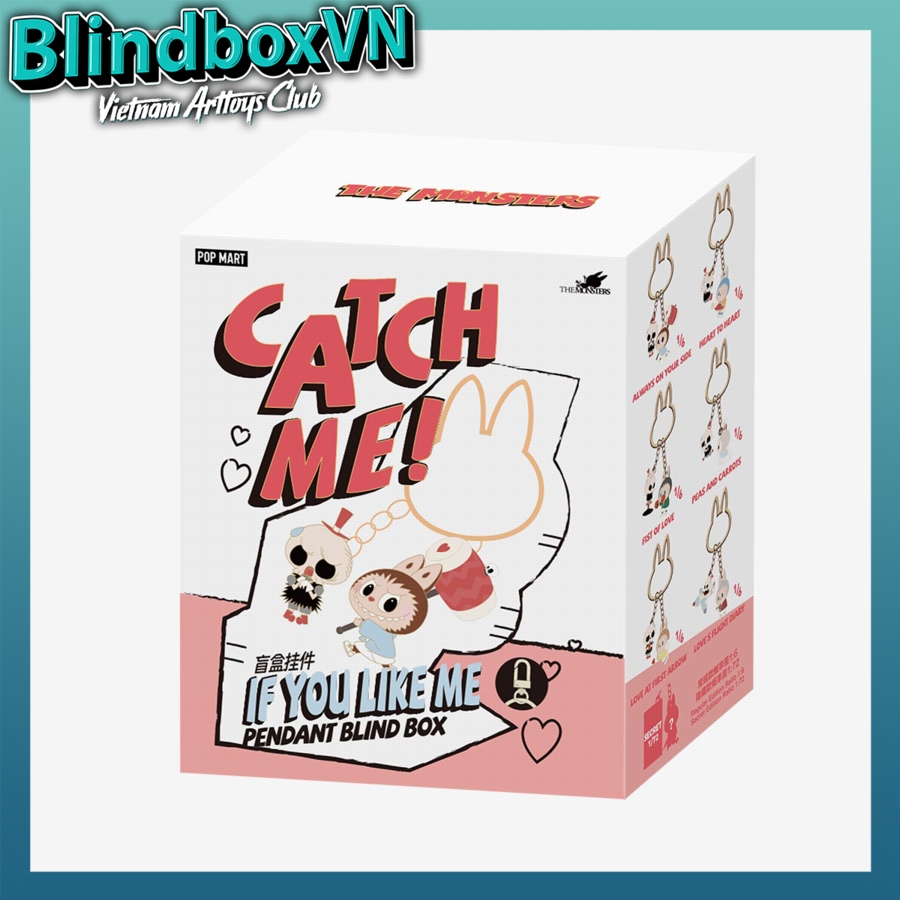 THE MONSTERS Catch Me If You Like Me Series-Pendant Blind Box ( Chính Hãng )