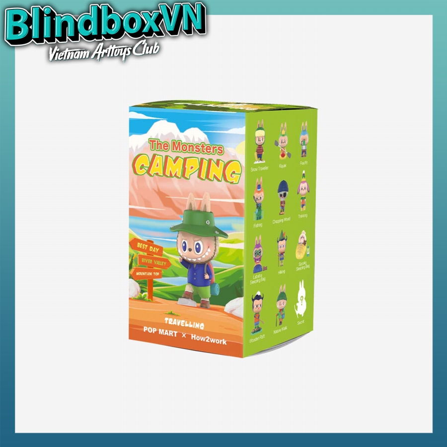 THE MONSTERS Camping Series POPMART