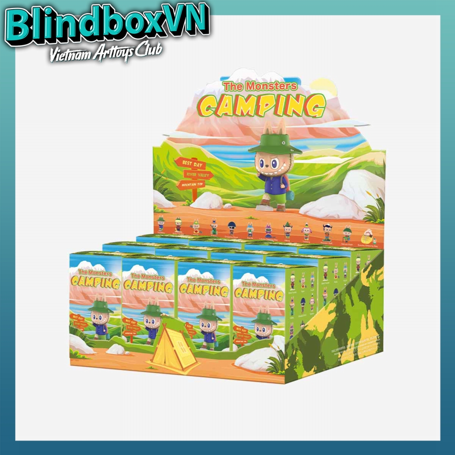 THE MONSTERS Camping Series POPMART
