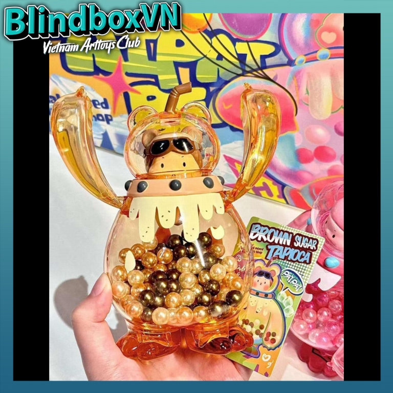 Blindbox Paipai Bear - Special Mixed Drink Shop Heyone ( Chính hãng )