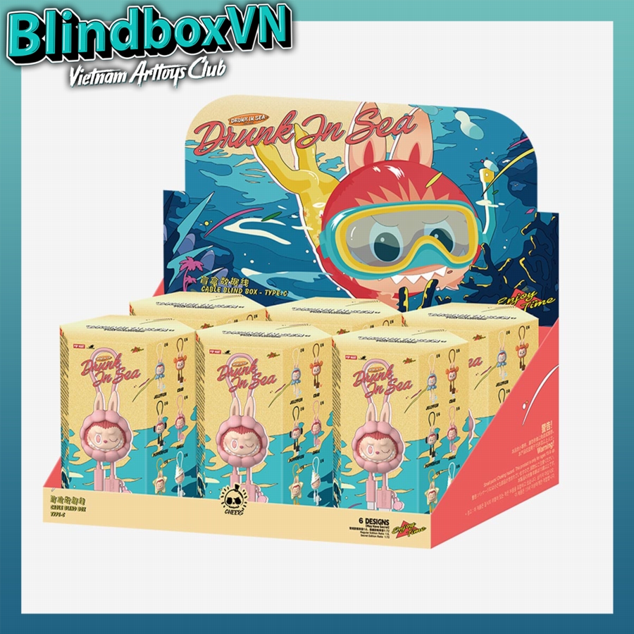THE MONSTERS Enchanted by the Seaside Series-Cable Blind Box