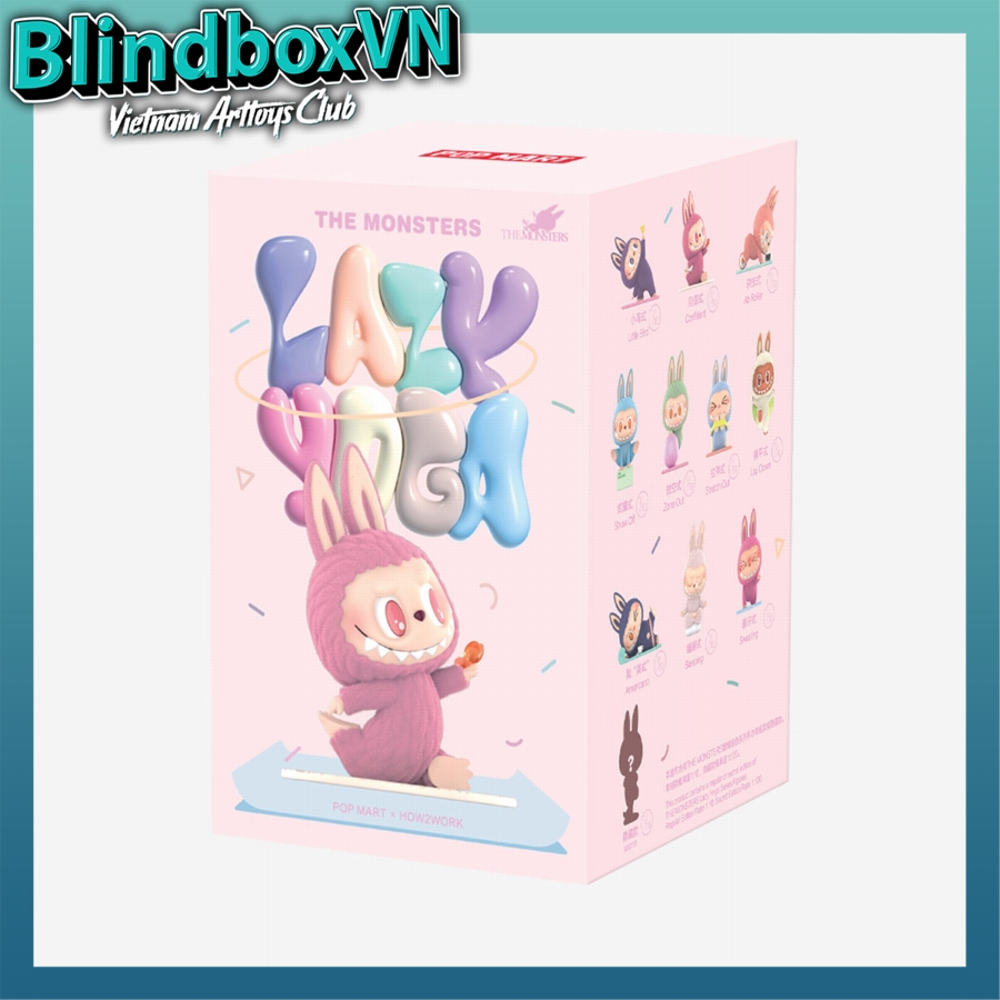 Blindbox The Monsters Lazy Yoga Series (Chính Hãng)