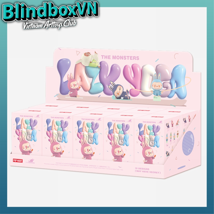 Blindbox The Monsters Lazy Yoga Series (Chính Hãng)